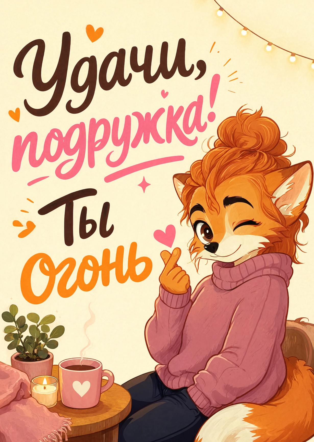 Открытка "Удачи" #87