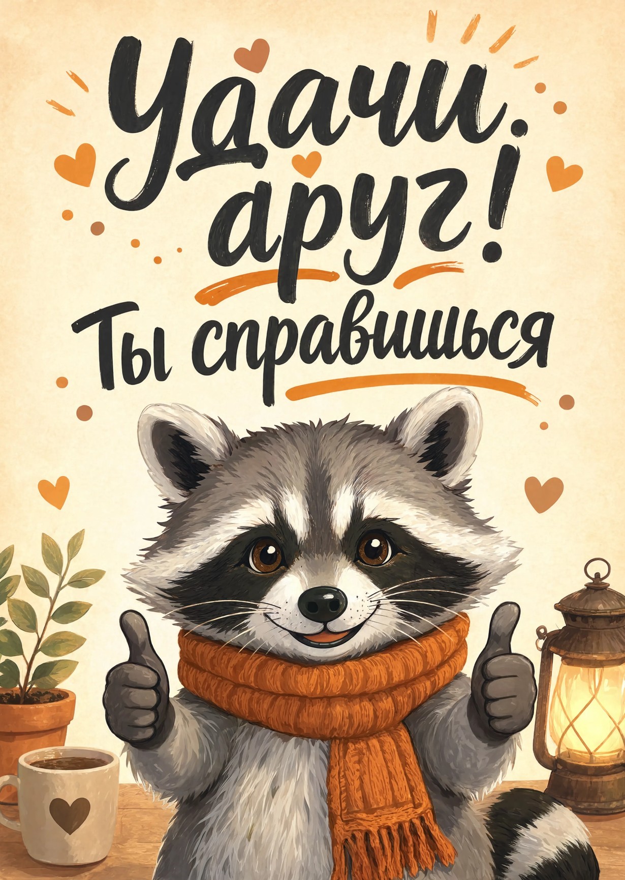 Открытка "Удачи" #80