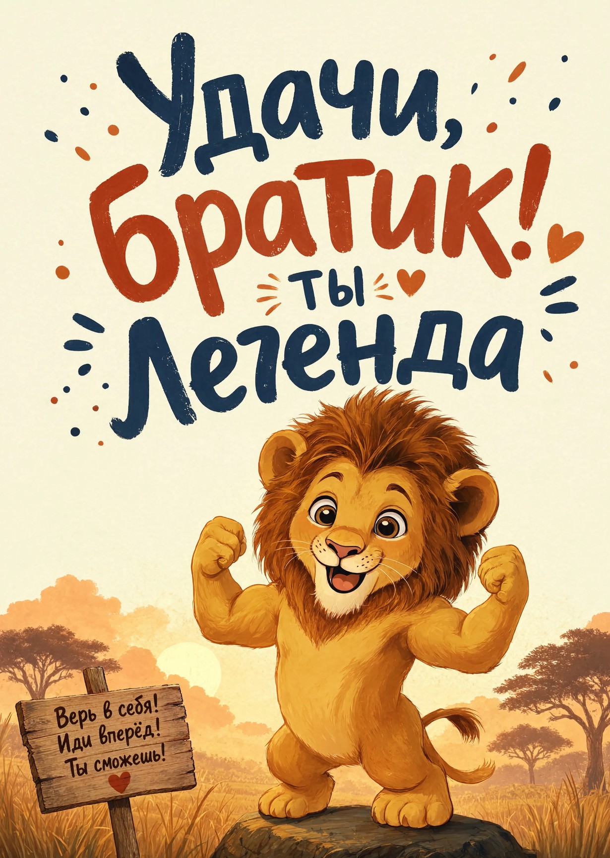 Открытка "Удачи" #45