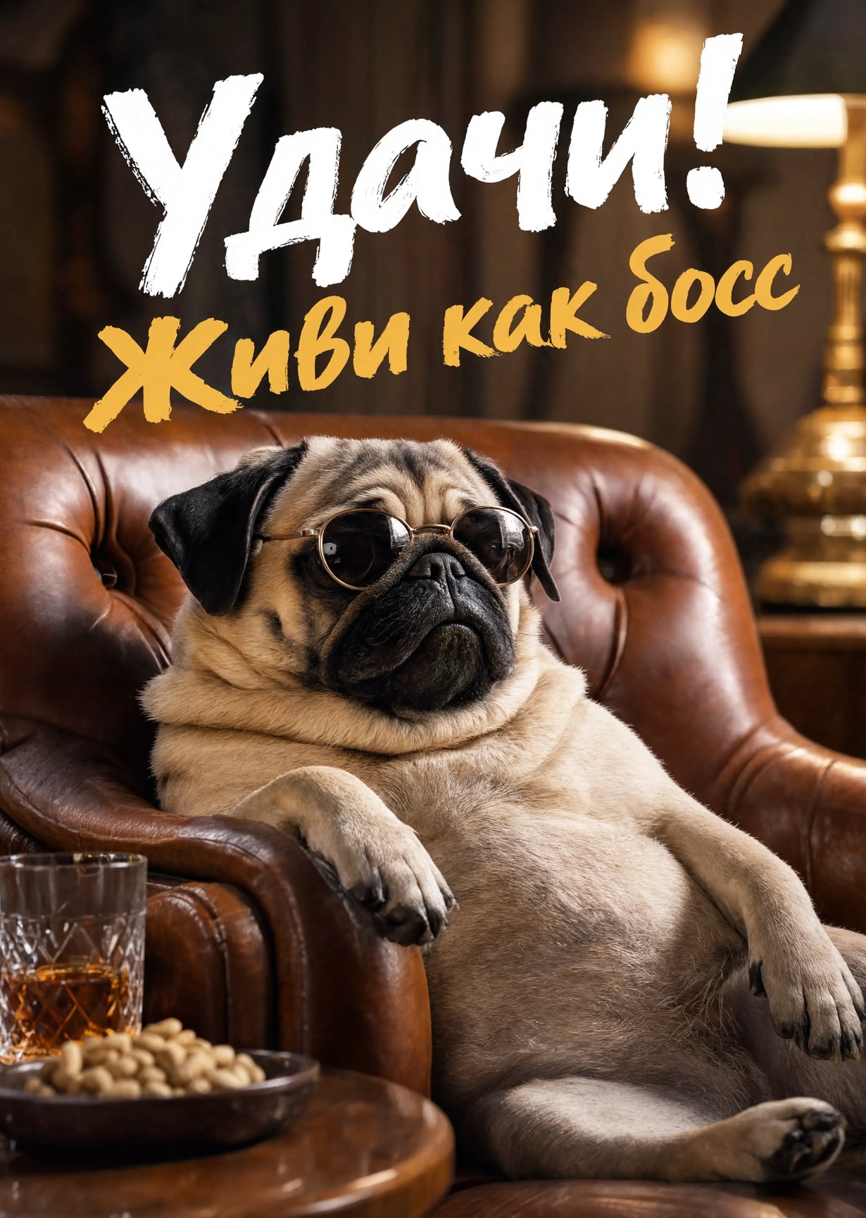 Открытка "Удачи" #8
