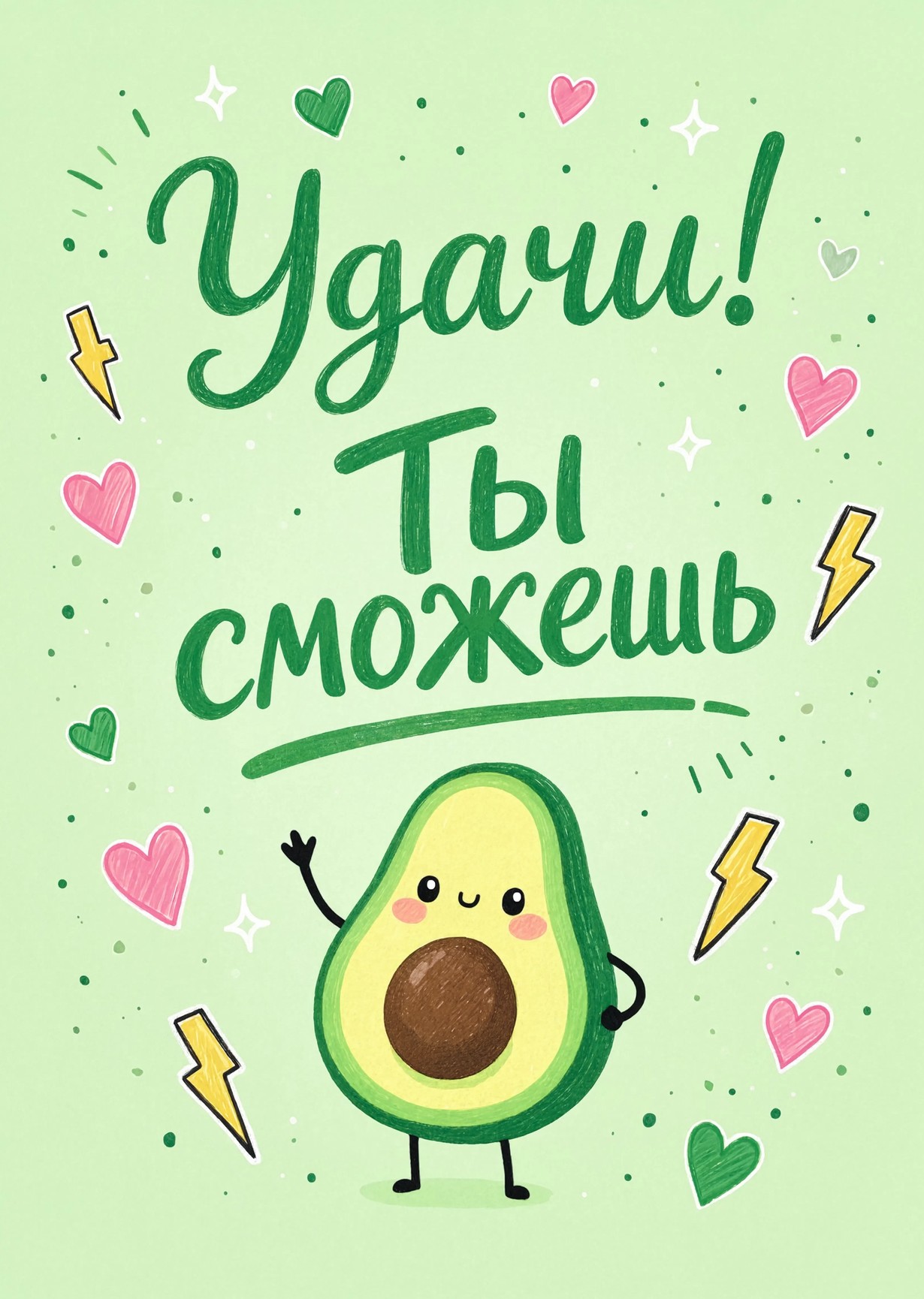 Открытка "Удачи" #38
