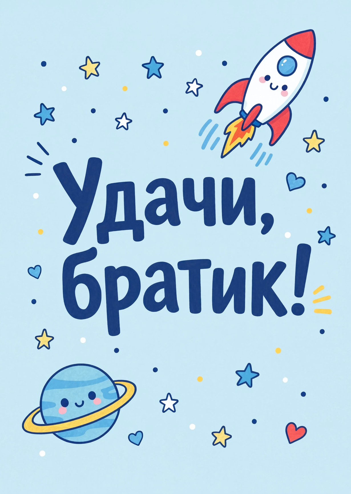 Открытка "Удачи" #53