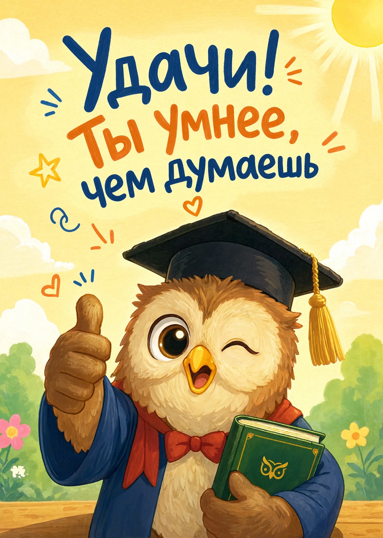 Открытка "Удачи" #54