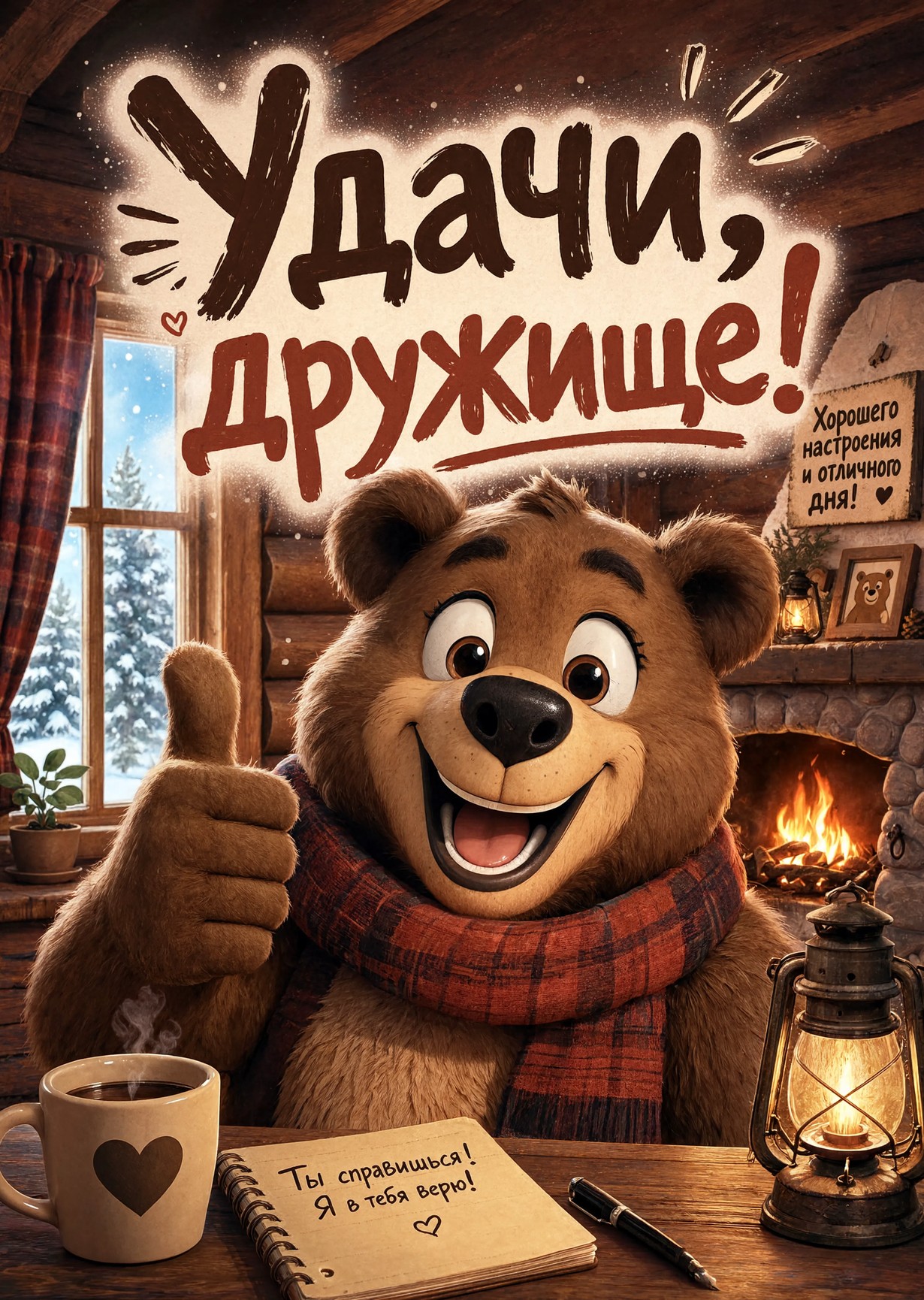 Открытка "Удачи" #93