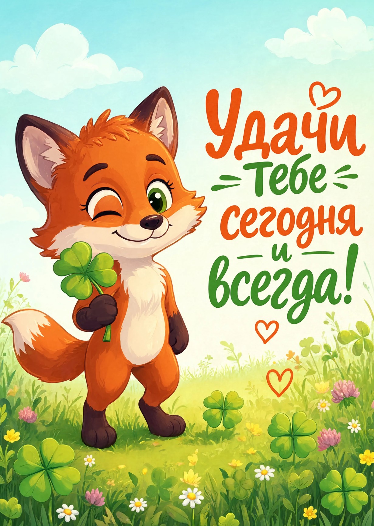 Открытка "Удачи" #63