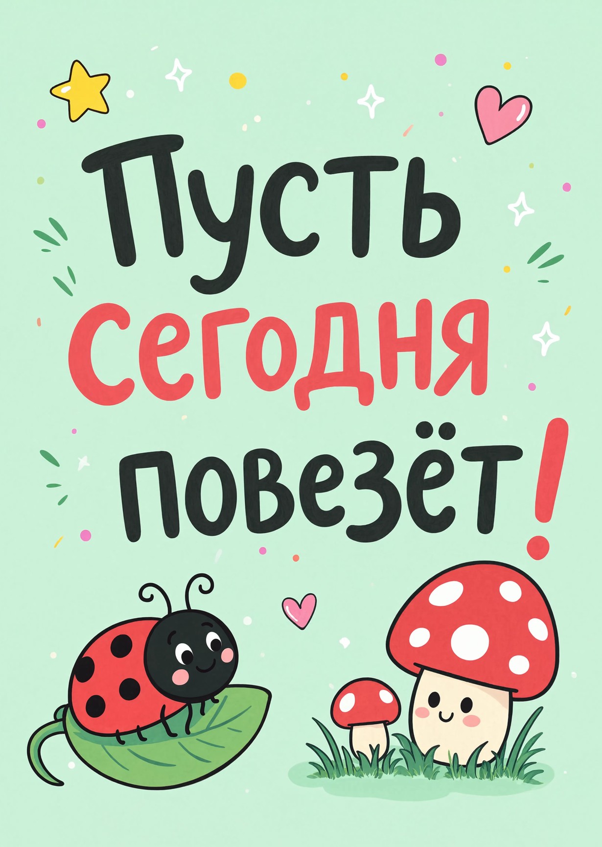 Открытка "Удачи" #92