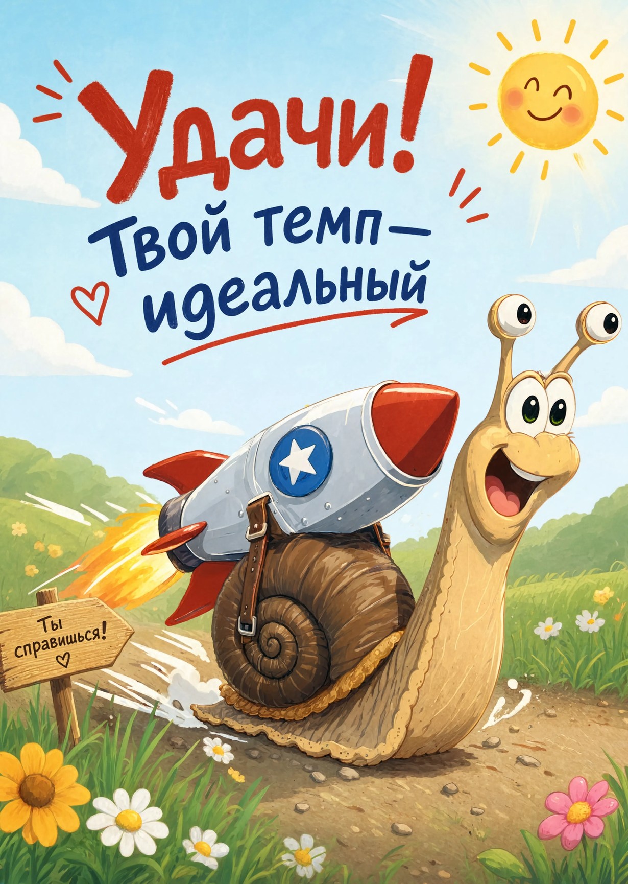 Открытка "Удачи" #70