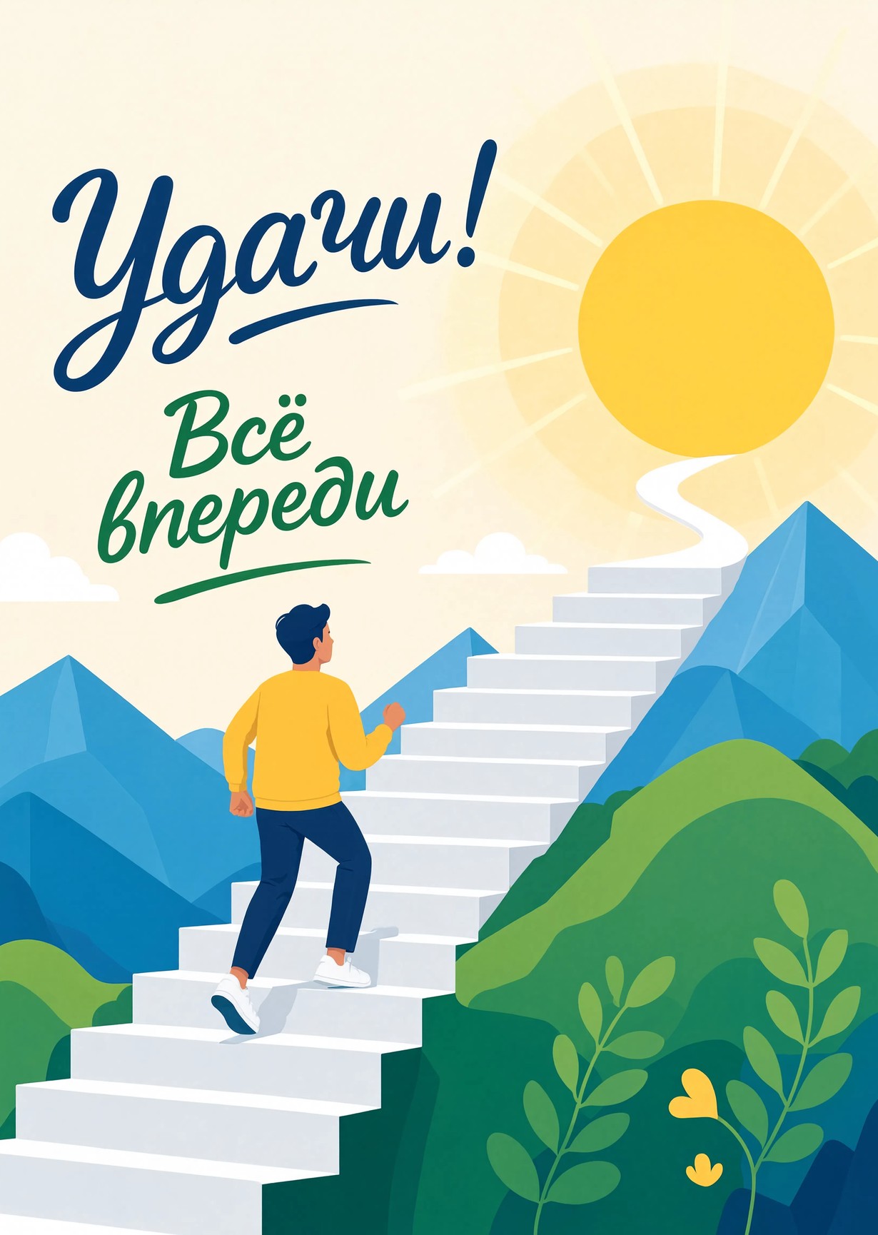 Открытка "Удачи" #27