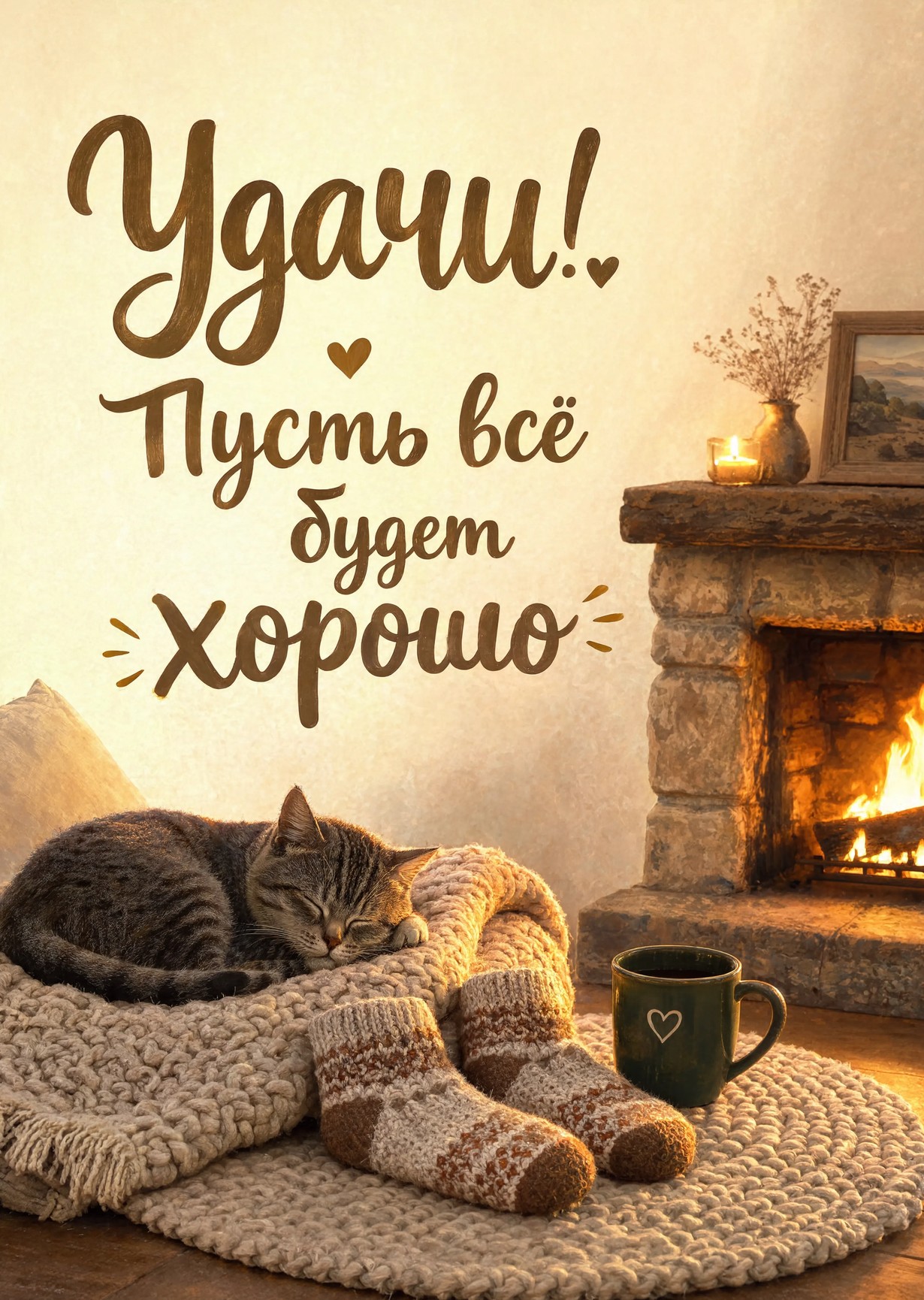 Открытка "Удачи" #30