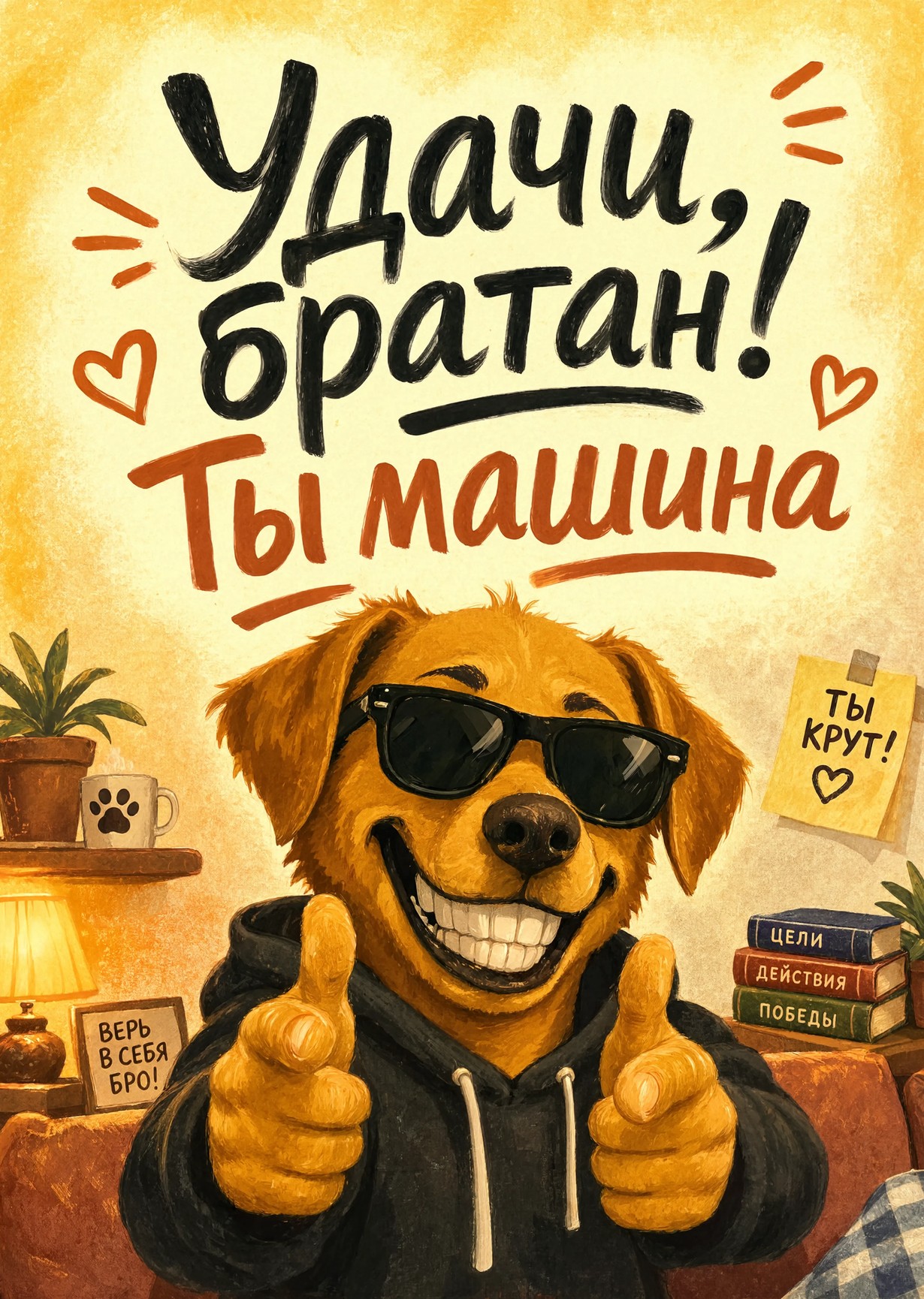 Открытка "Удачи" #88