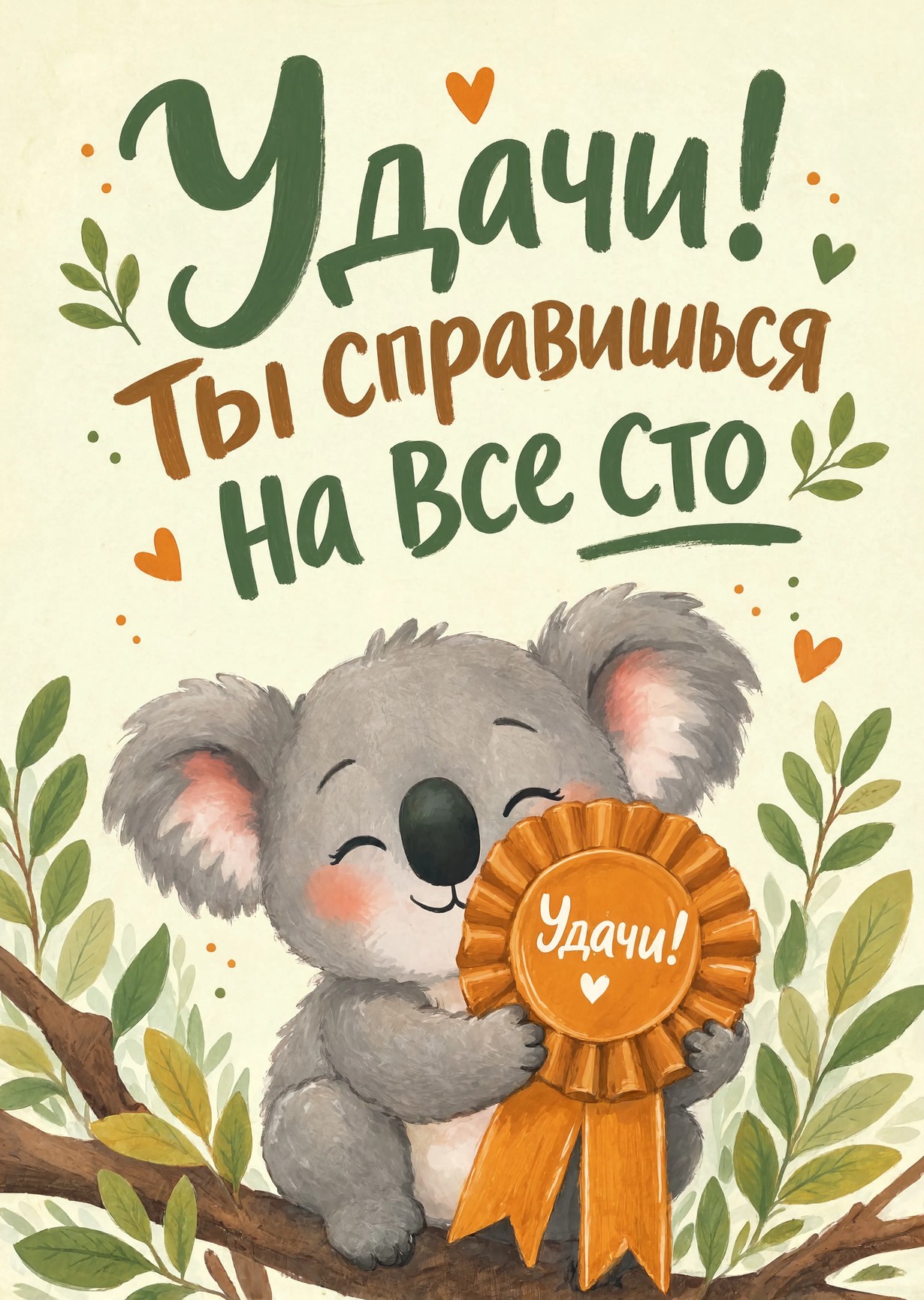 Открытка "Удачи" #78