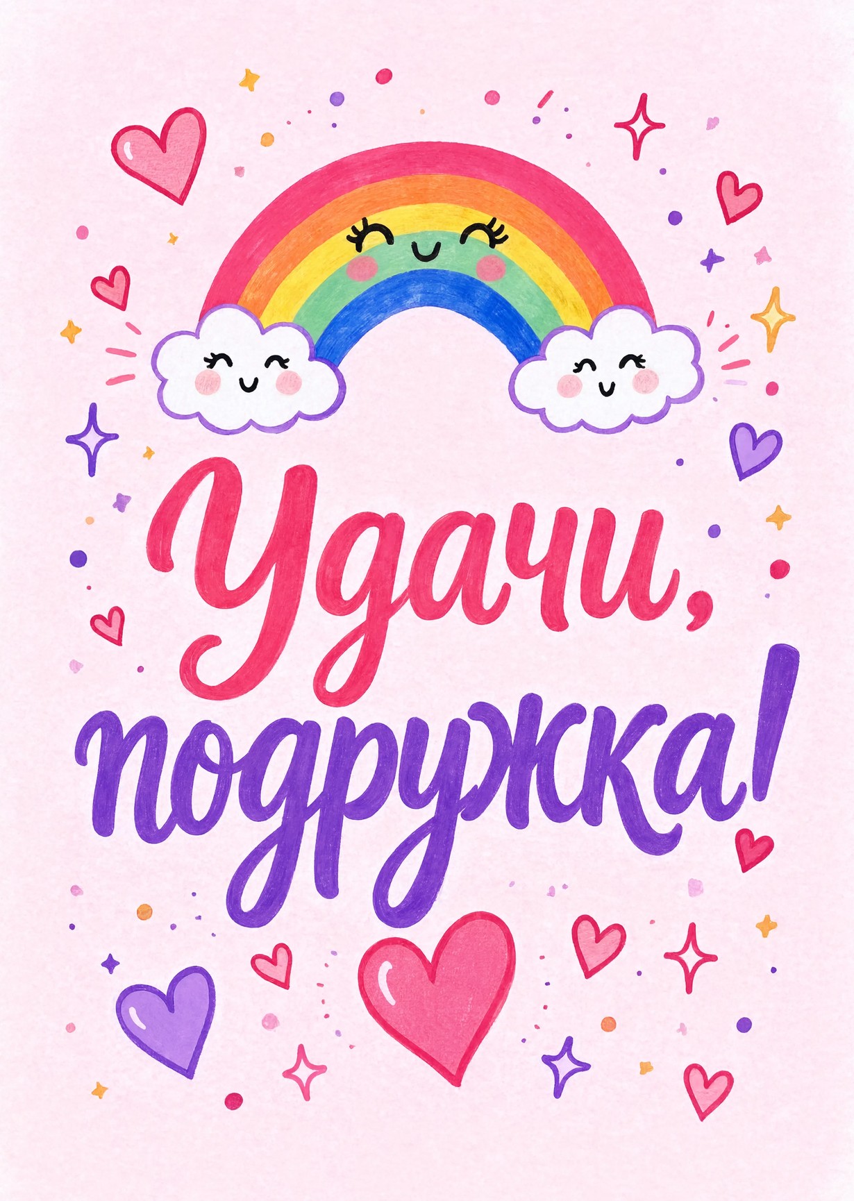 Открытка "Удачи" #61