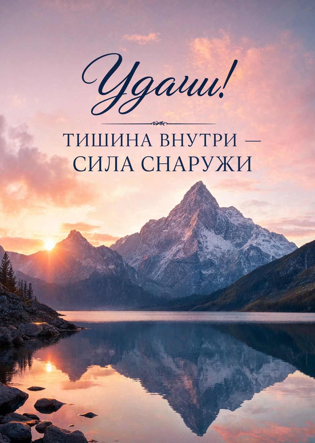 Открытка "Удачи" #12