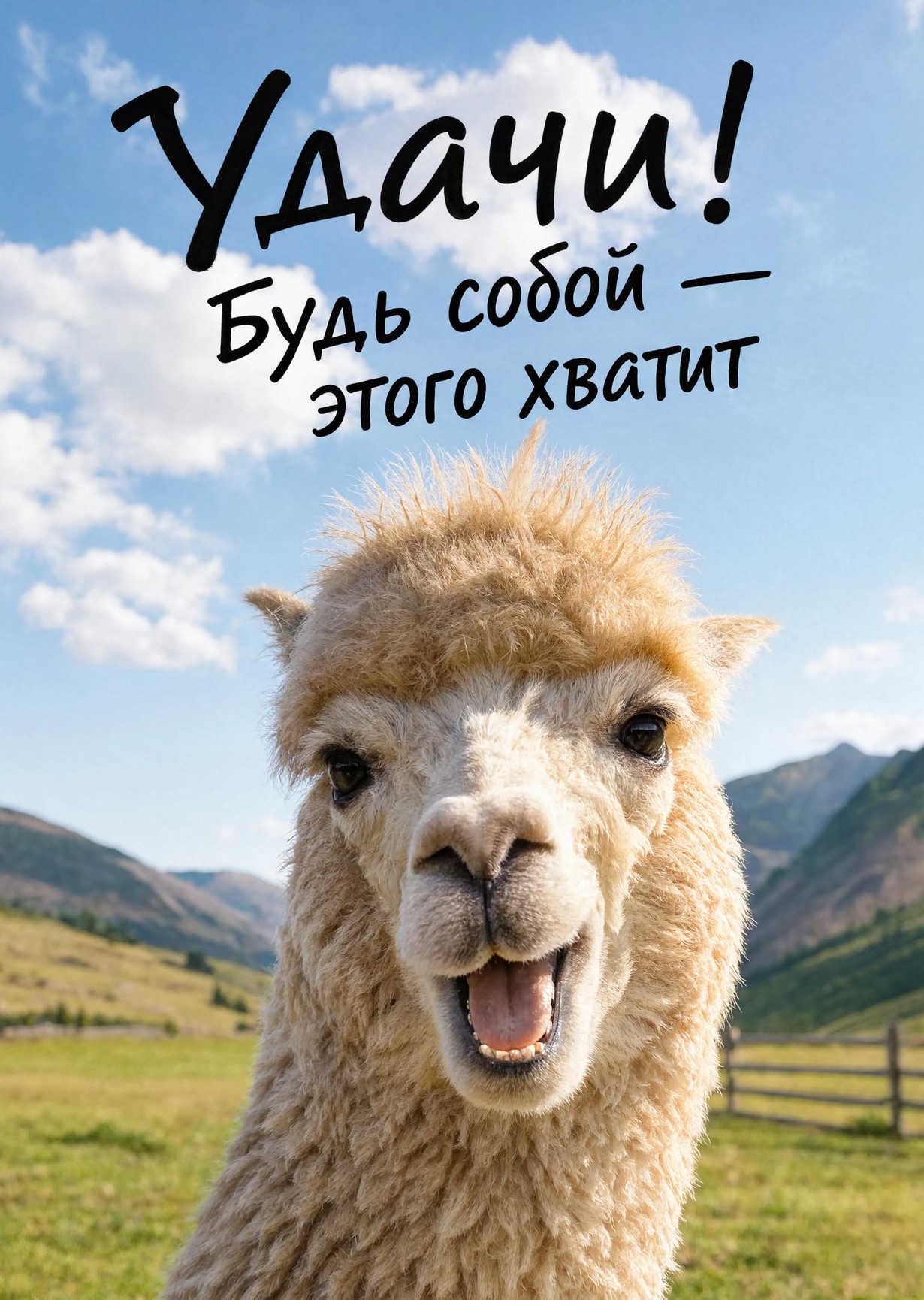 Открытка "Удачи" #14