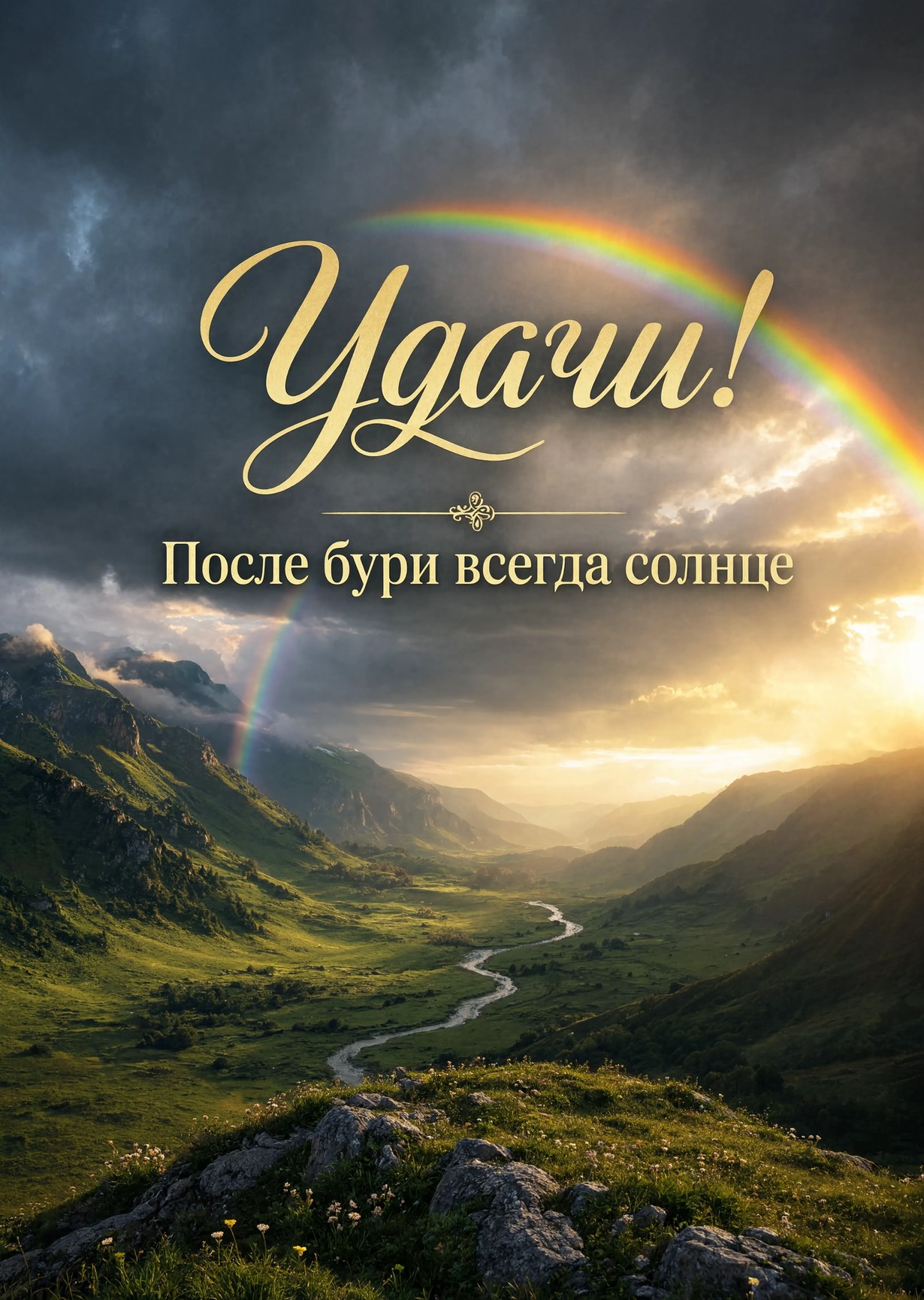 Открытка "Удачи" #33