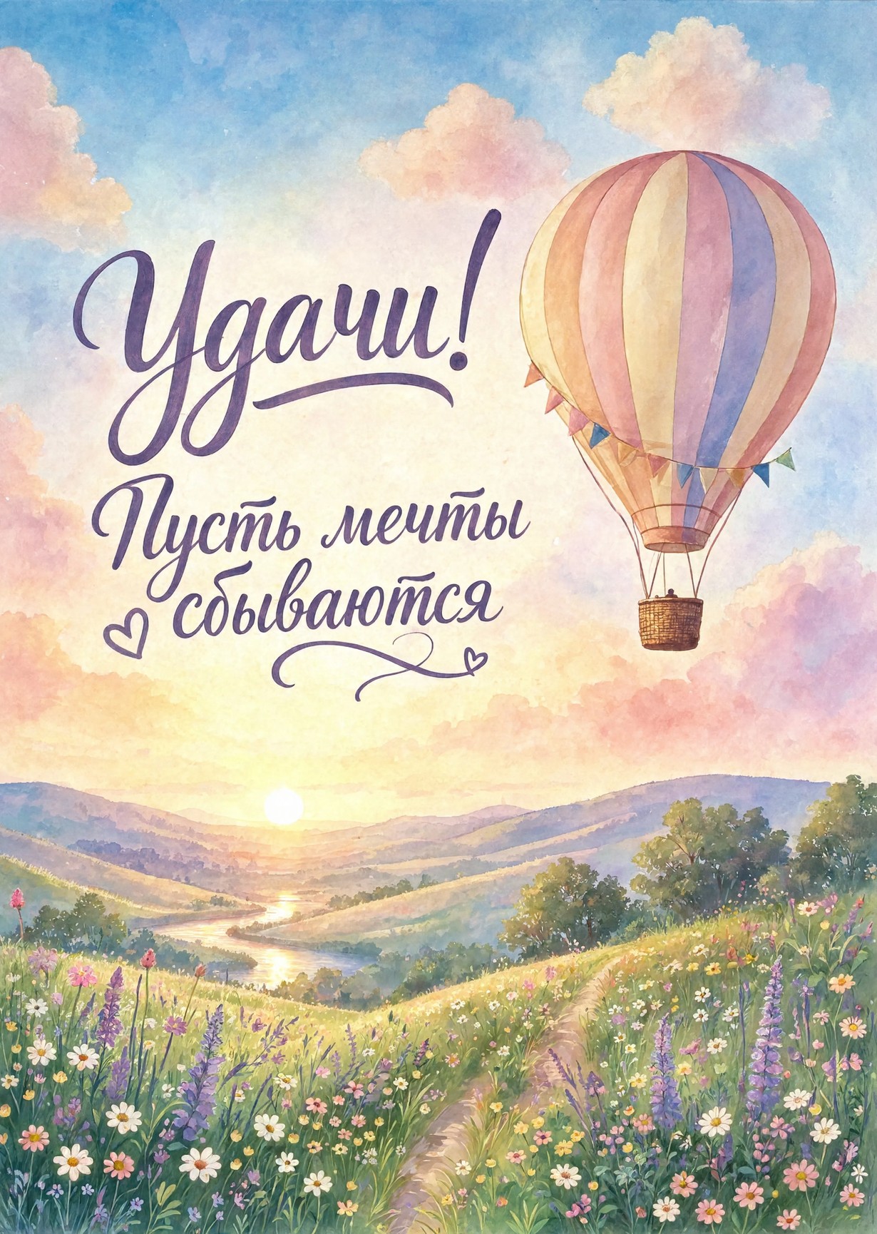 Открытка "Удачи" #91