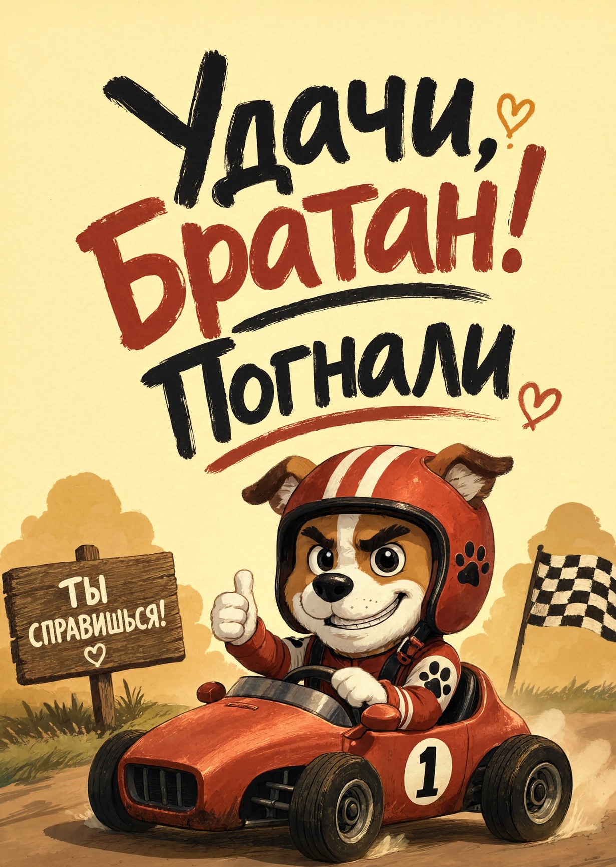 Открытка "Удачи" #71