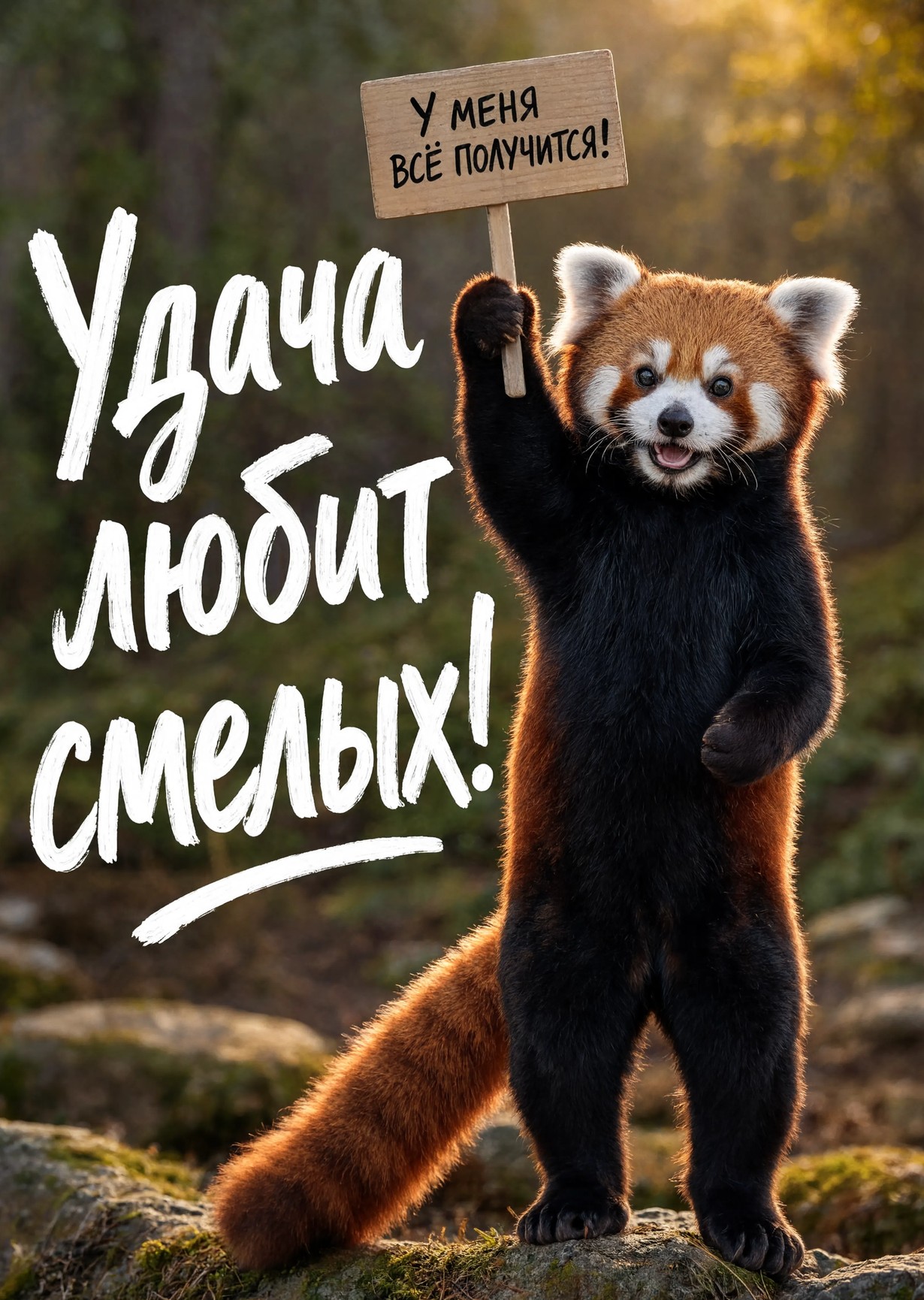 Открытка "Удачи" #40
