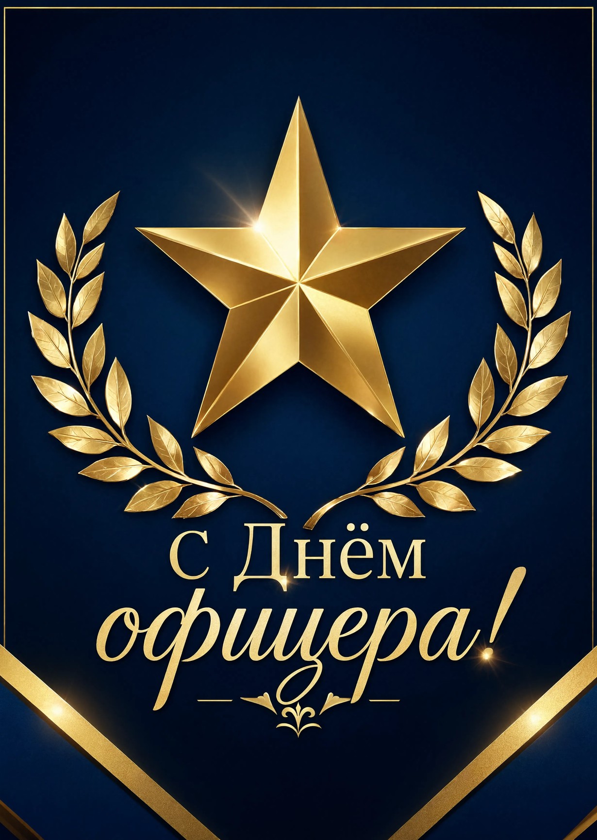 Открытка с Днем Офицера #22