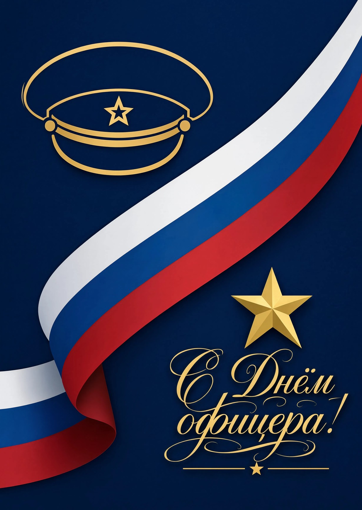 Открытка с Днем Офицера #23