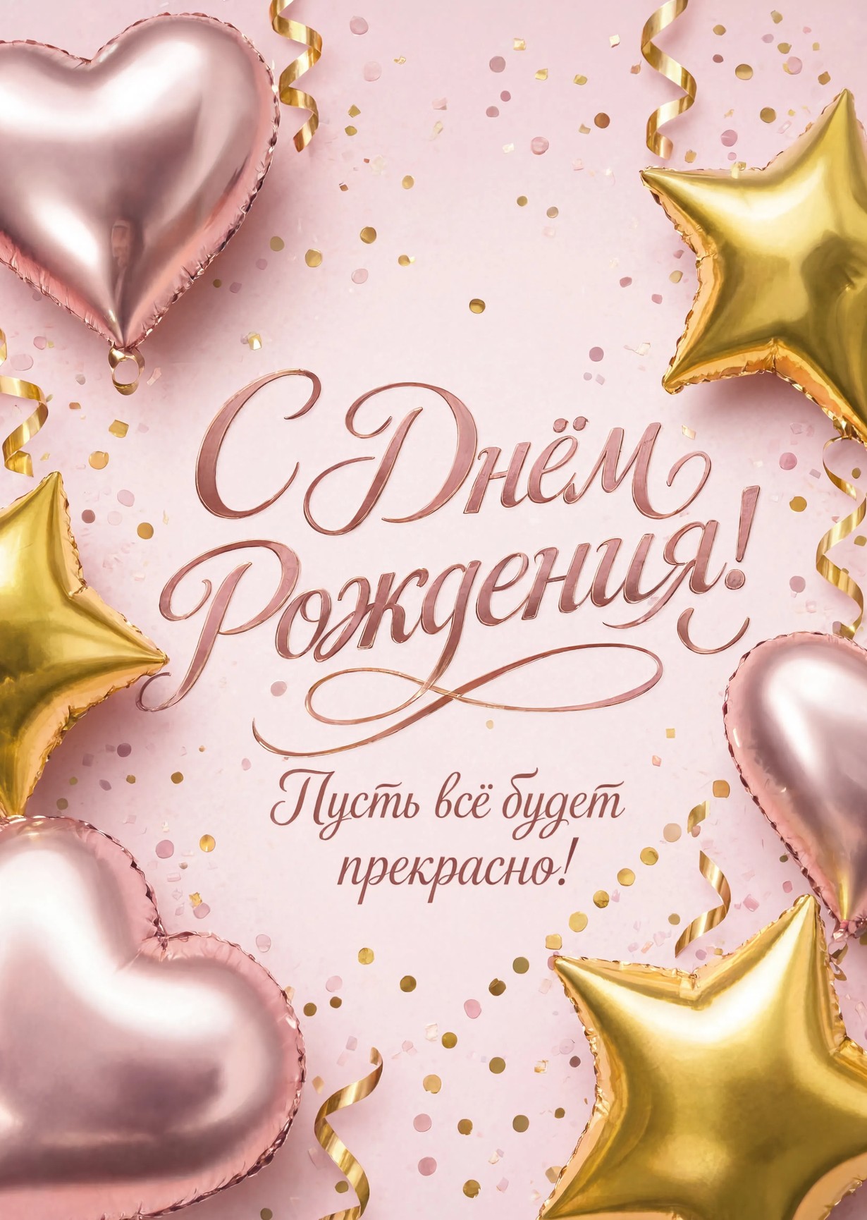 Открытка "С днем рождения женщине" #11
