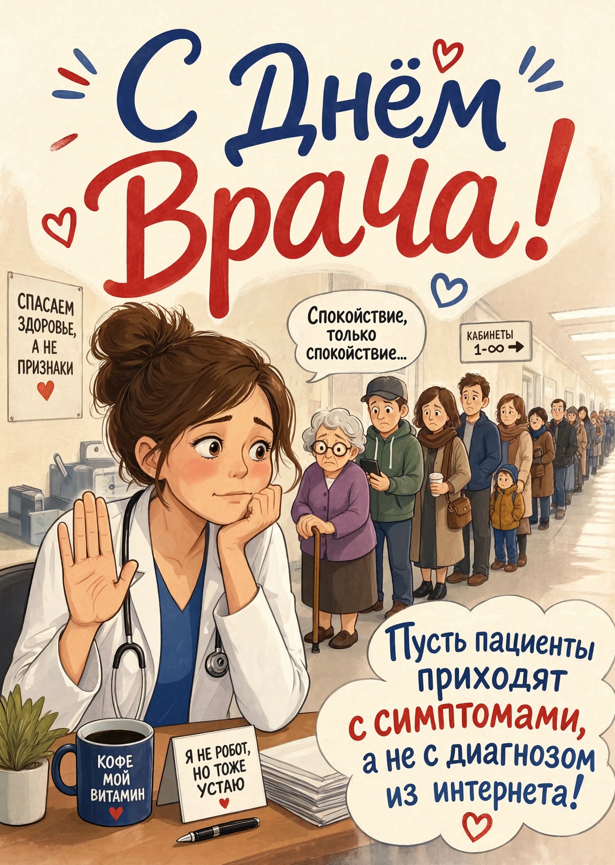 открытки с Днем Врача-41