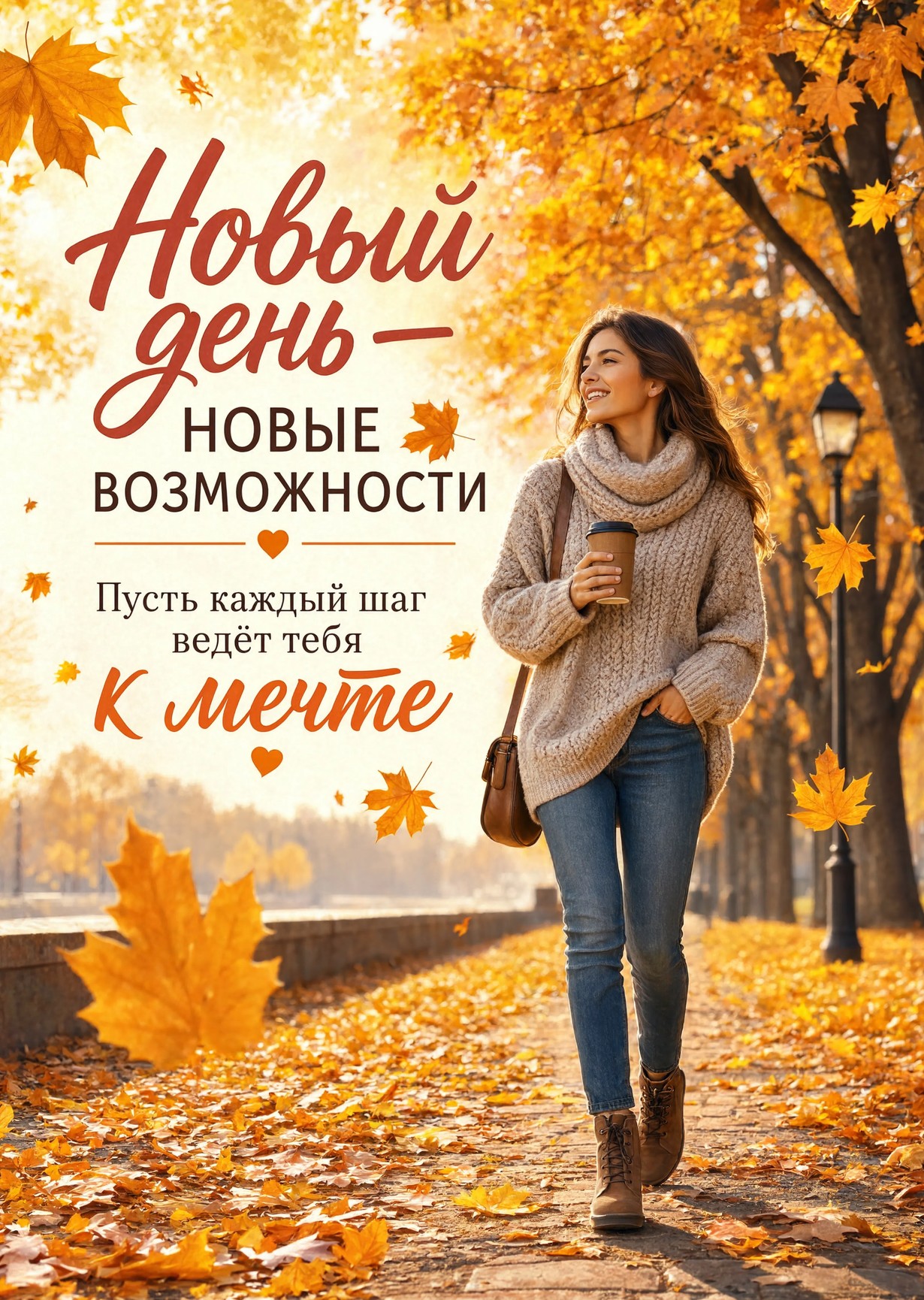 Открытка с осенью #215