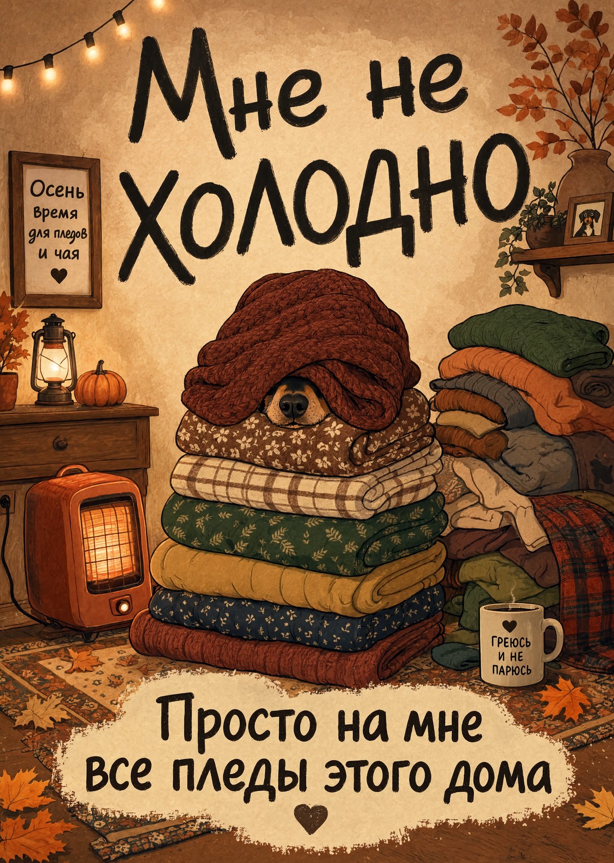 Открытка с осенью #144