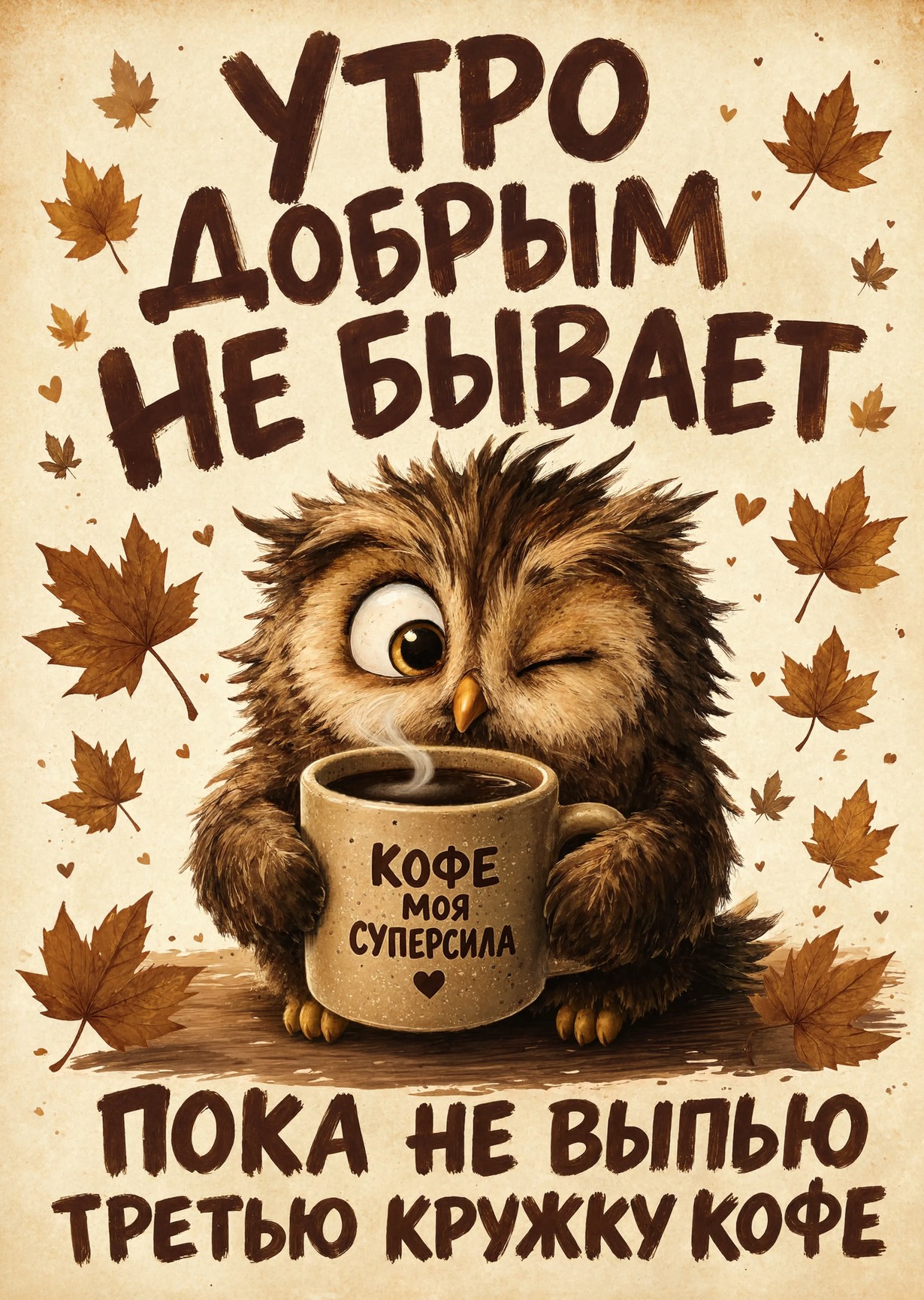 Открытка с осенью #146