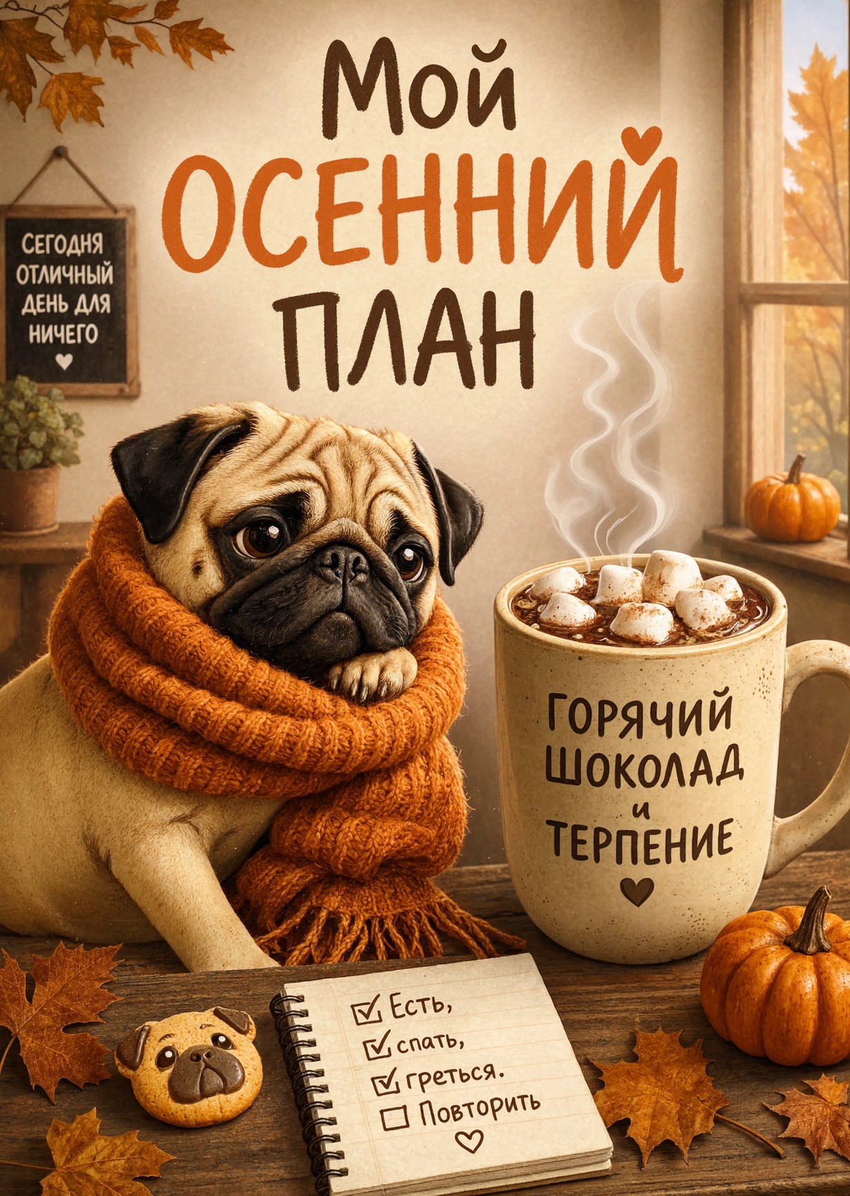 Открытка с осенью #184