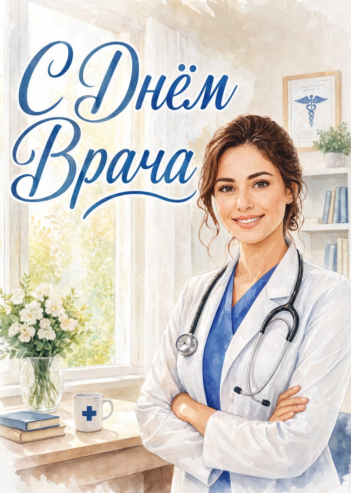 открытки с Днем Врача-3
