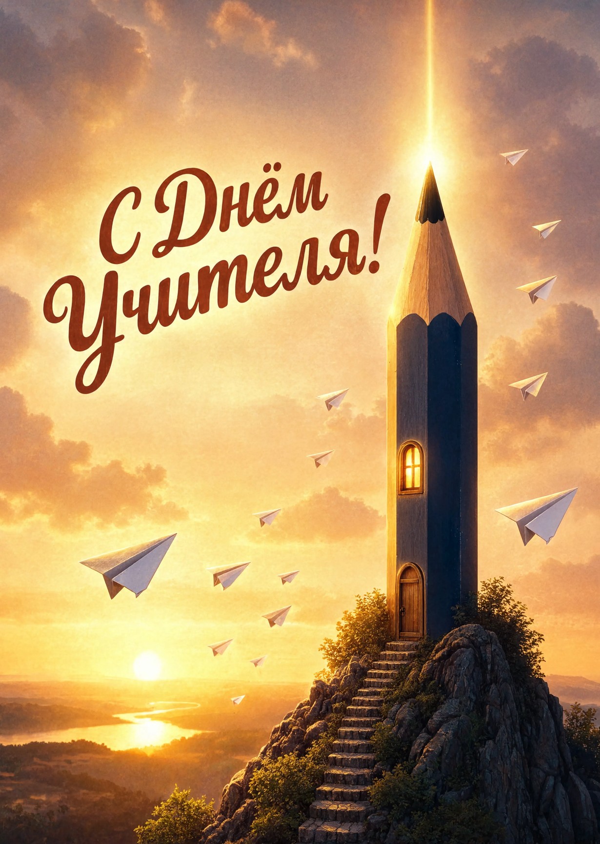 открытки с Днем Учителя-28