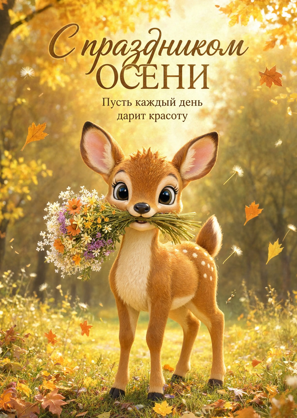 Открытка с осенью #151