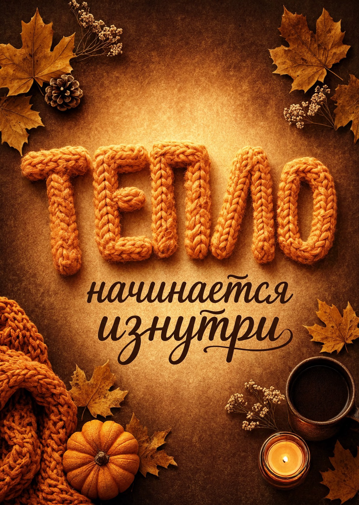 Открытка с осенью #167