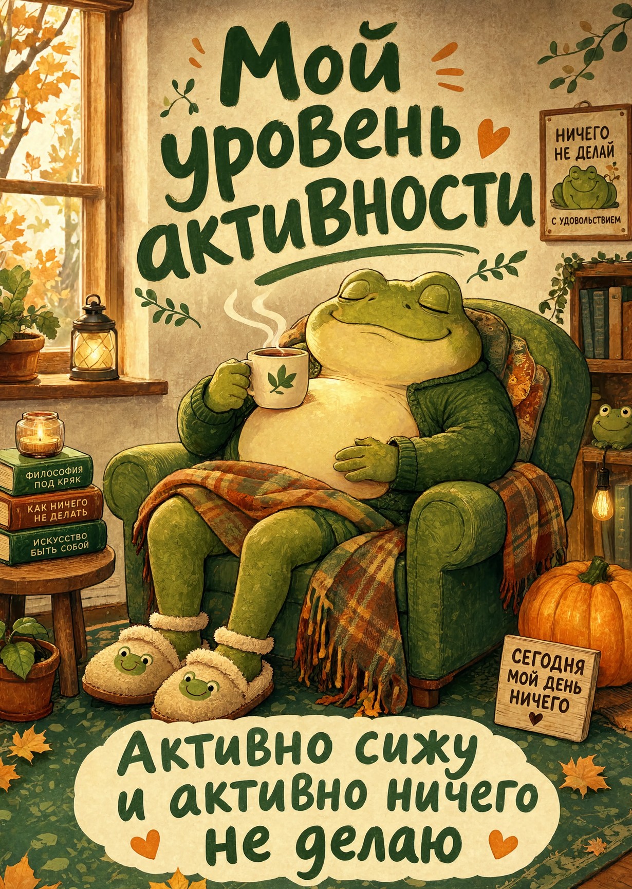 Открытка с осенью #143