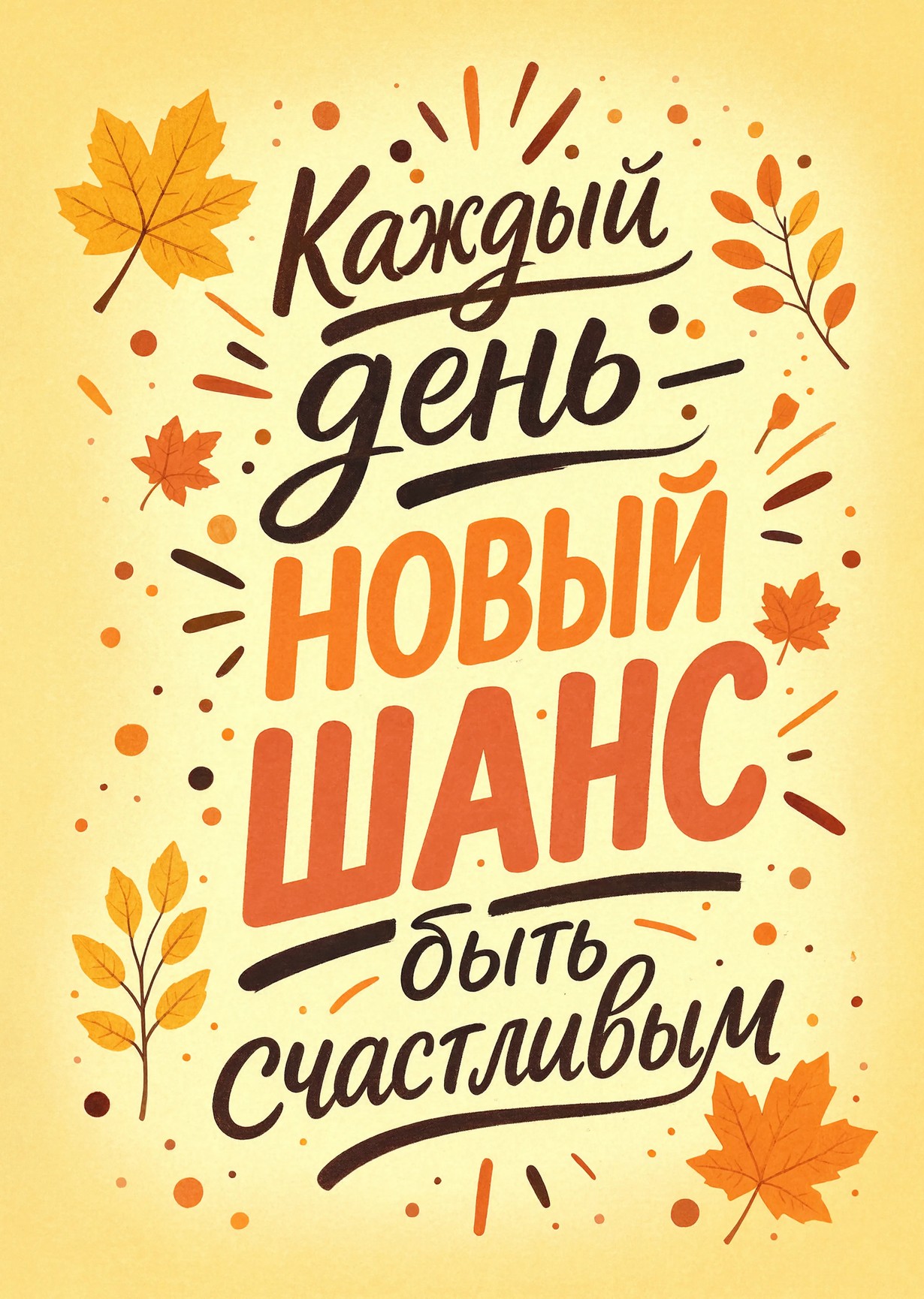 Открытка с осенью #168