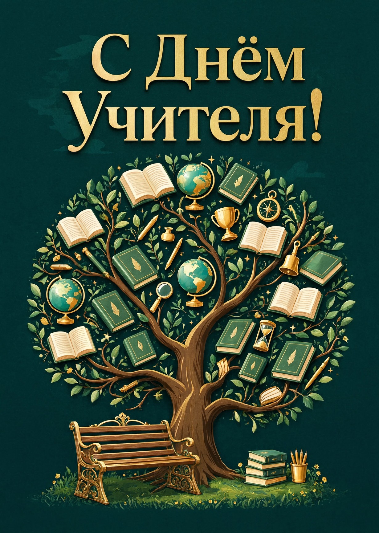 открытки с Днем Учителя-61