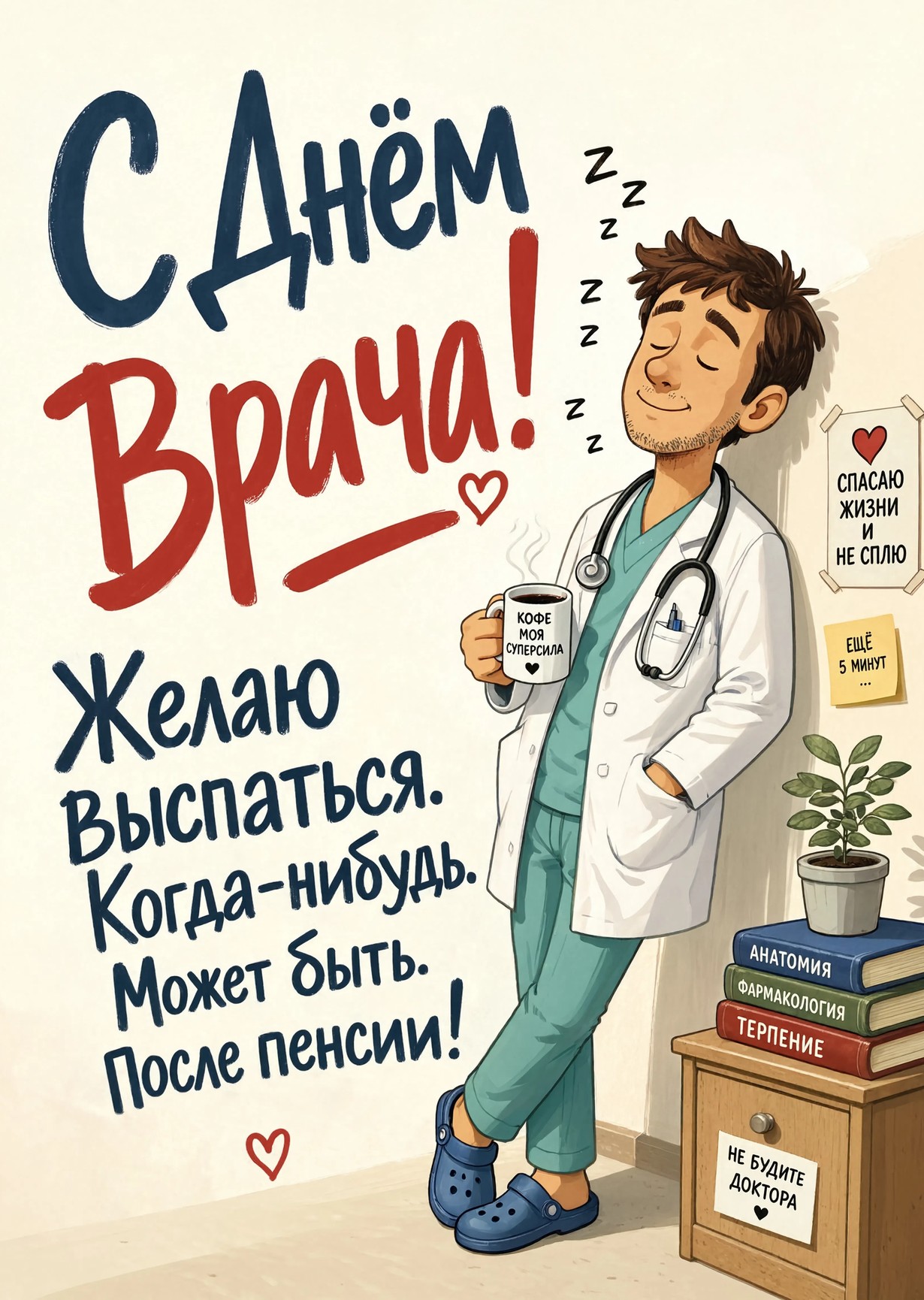 открытки с Днем Врача-25