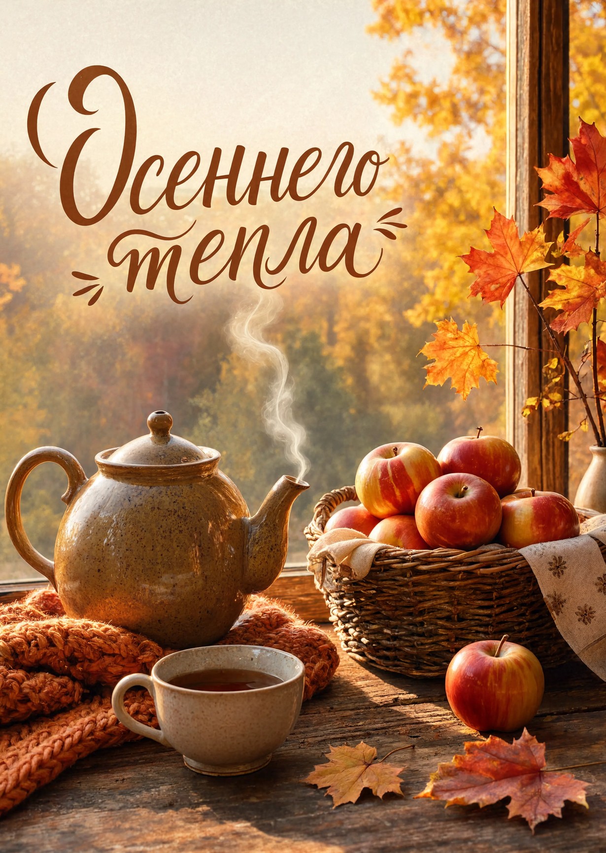 Открытка с осенью #216