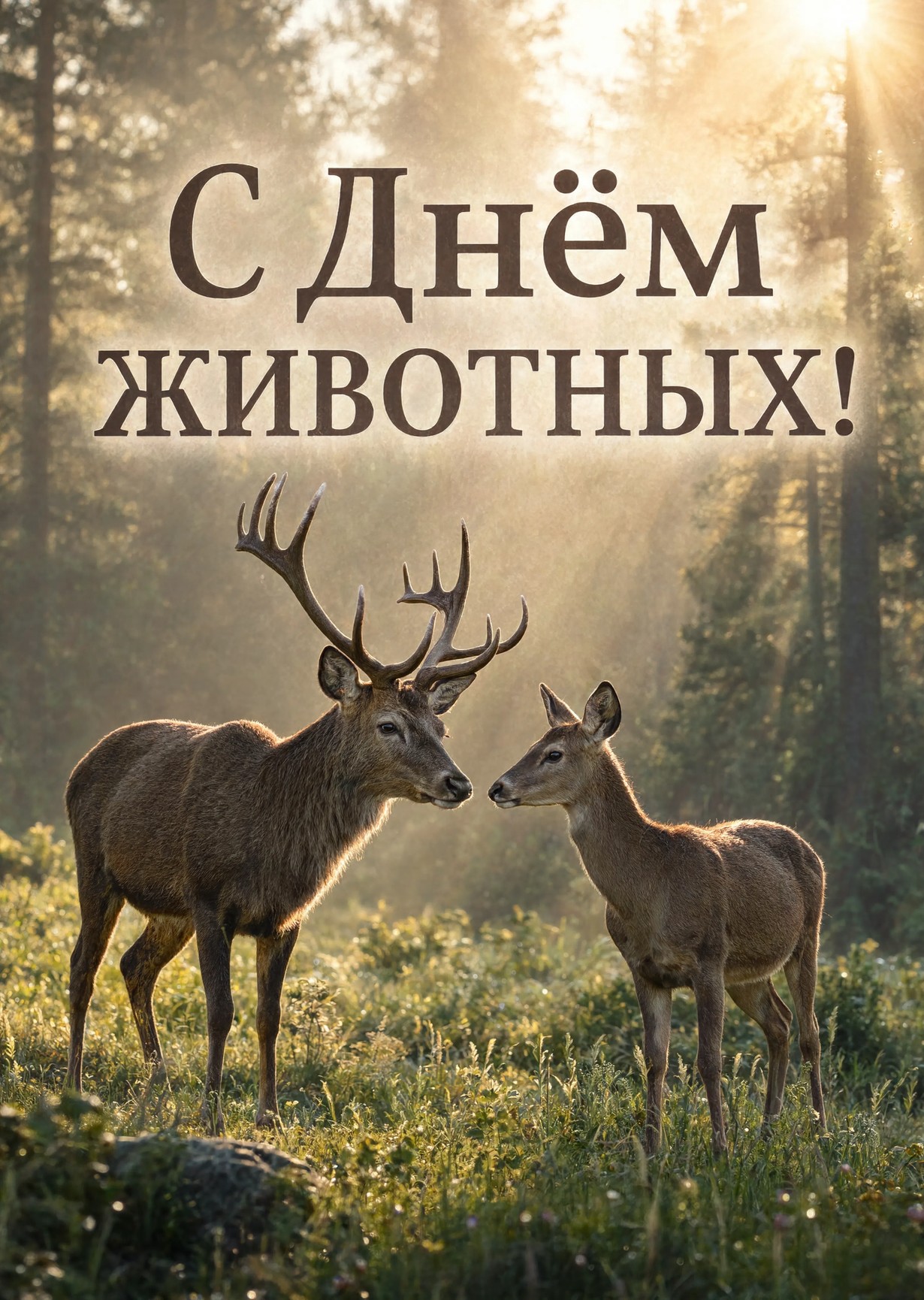 открытки с днем животных-26