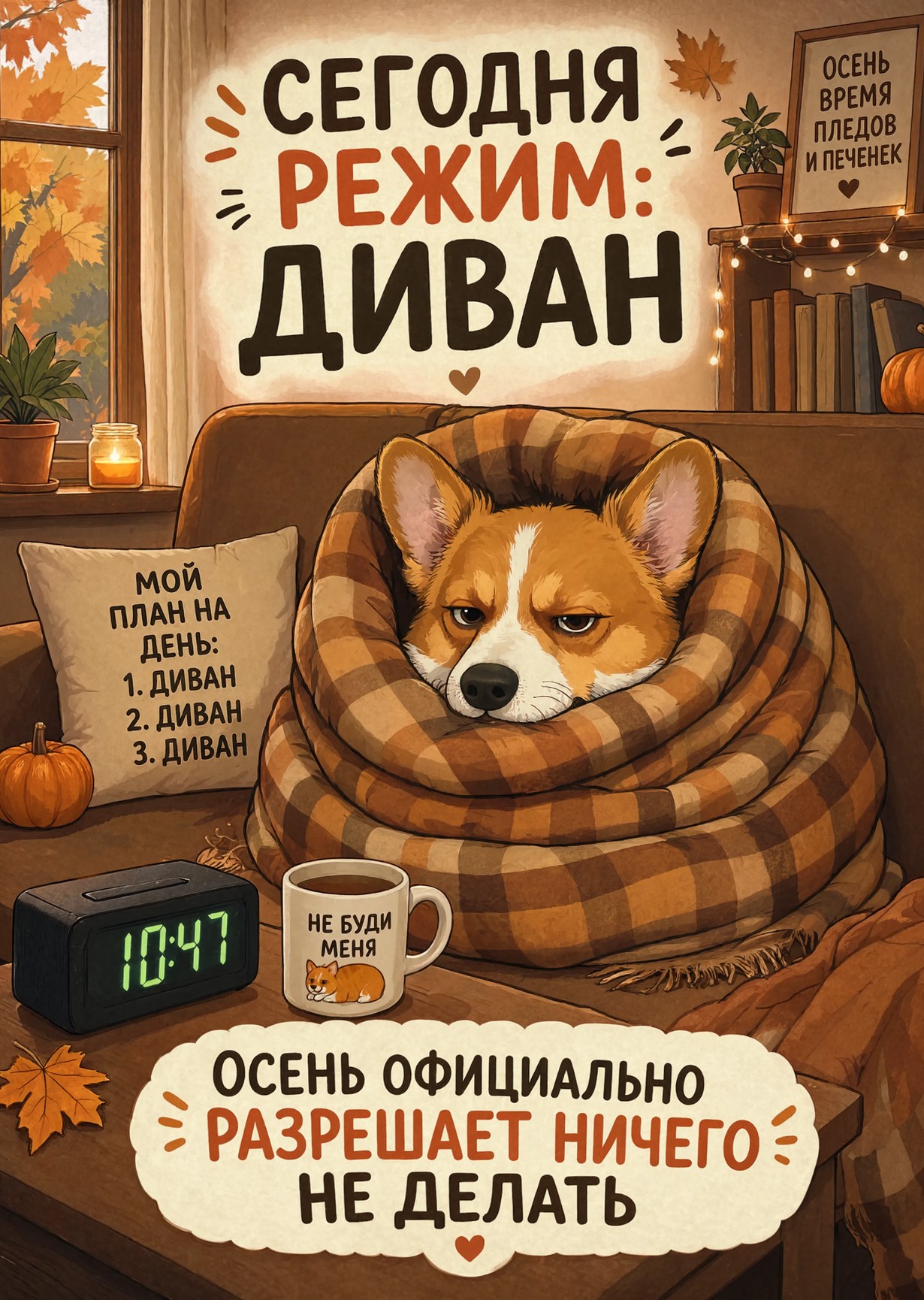 Открытка с осенью #202