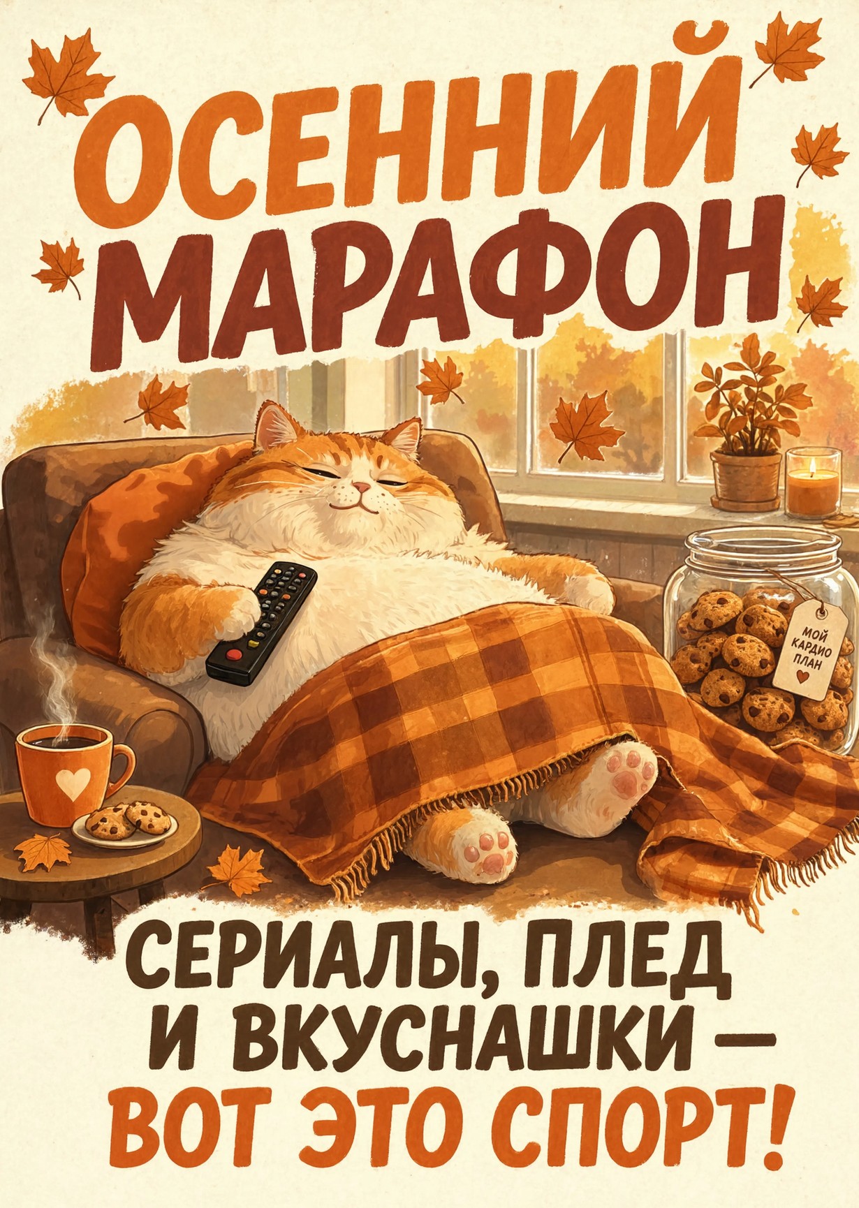 Открытка с осенью #147