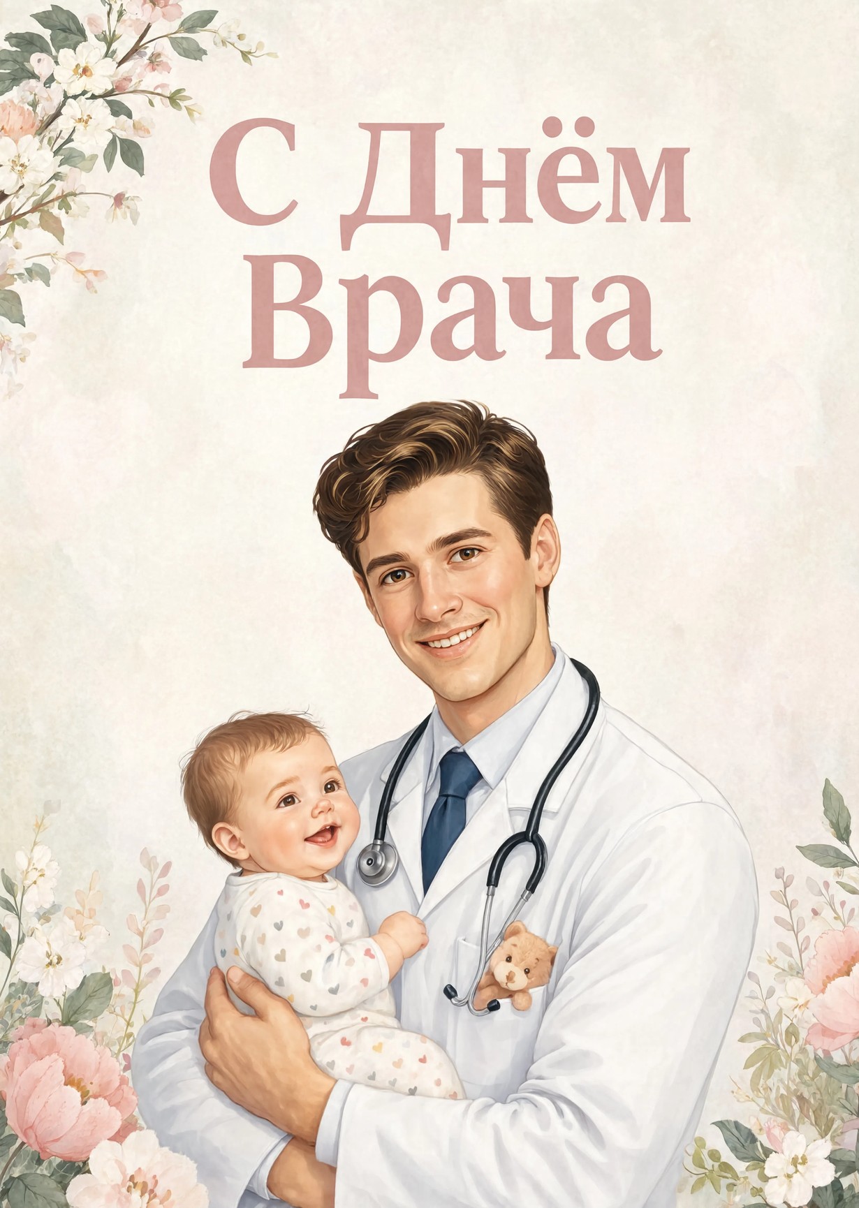 открытки с Днем Врача-35