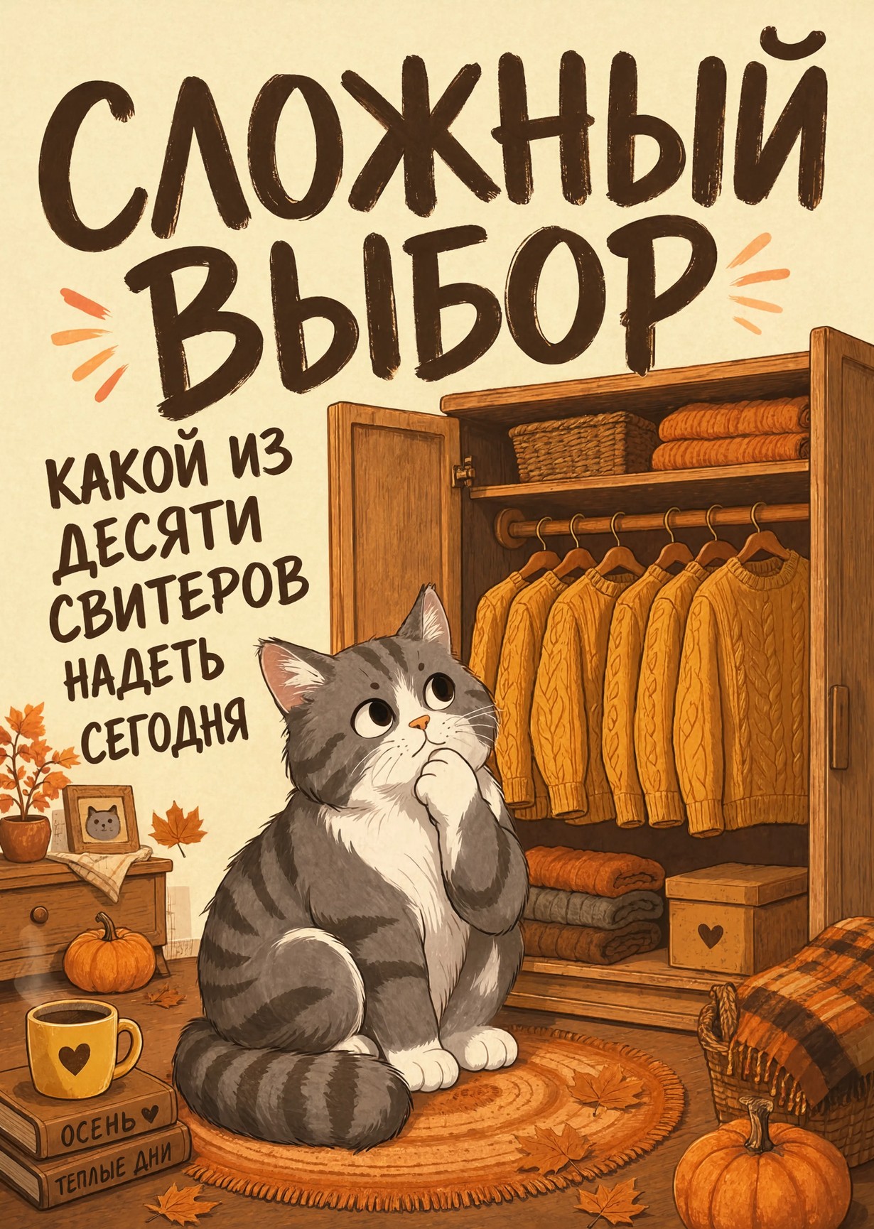 Открытка с осенью #139