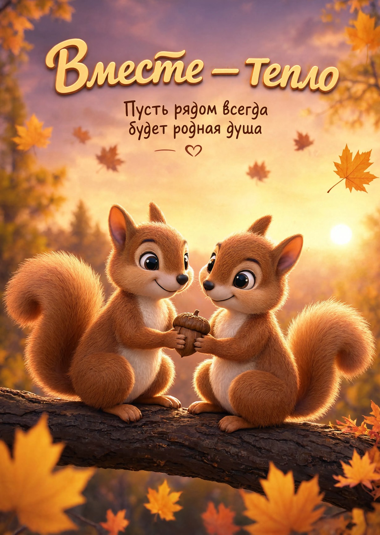 Открытка с осенью #153