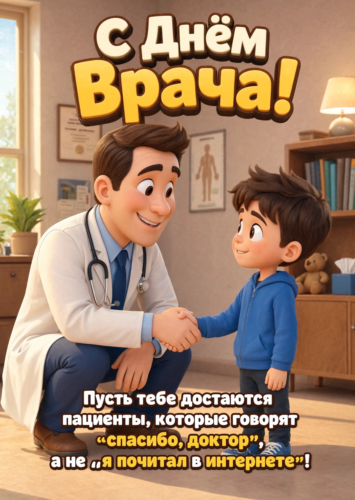 открытки с Днем Врача-10