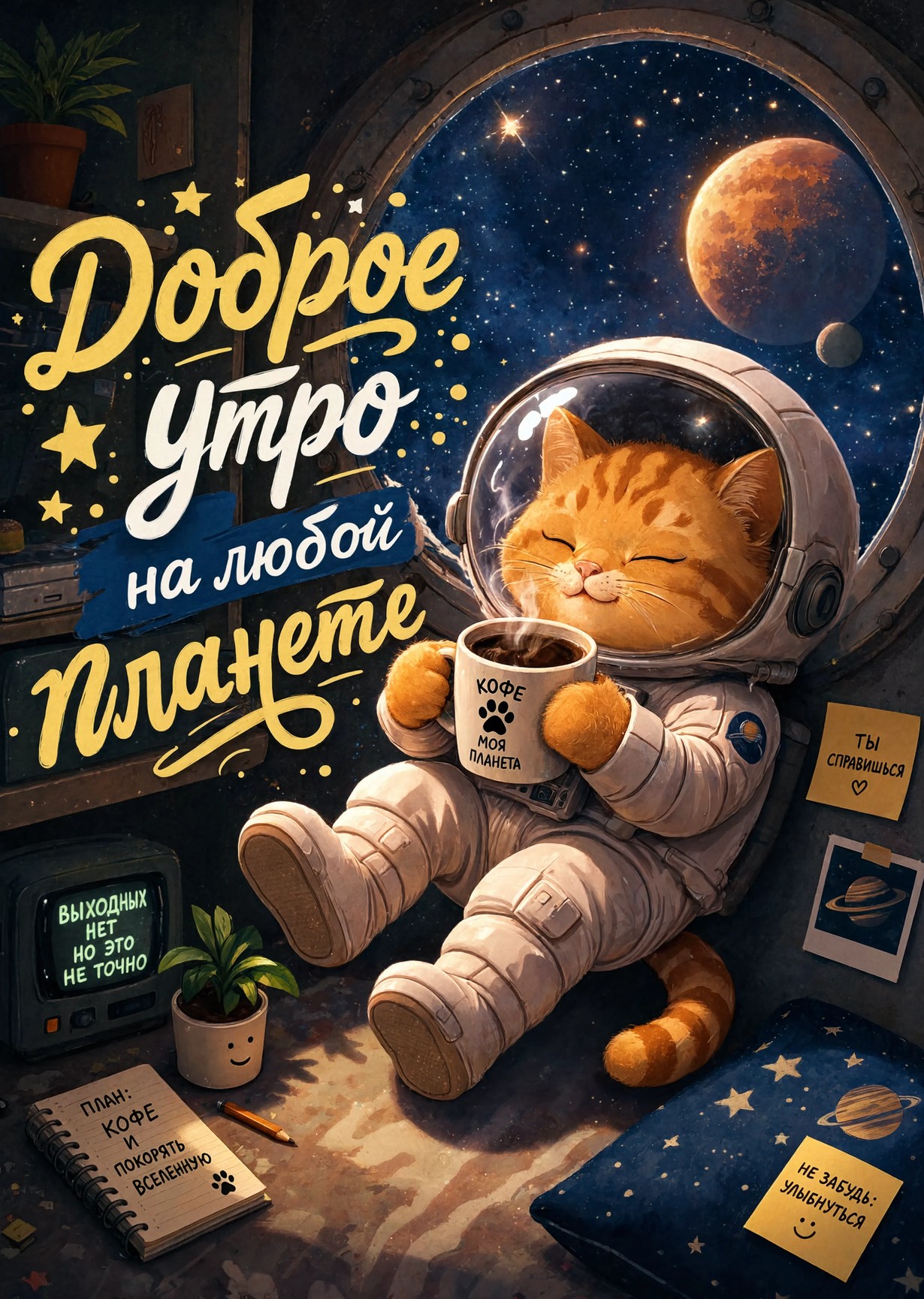 Открытка С Добрый Утром #149