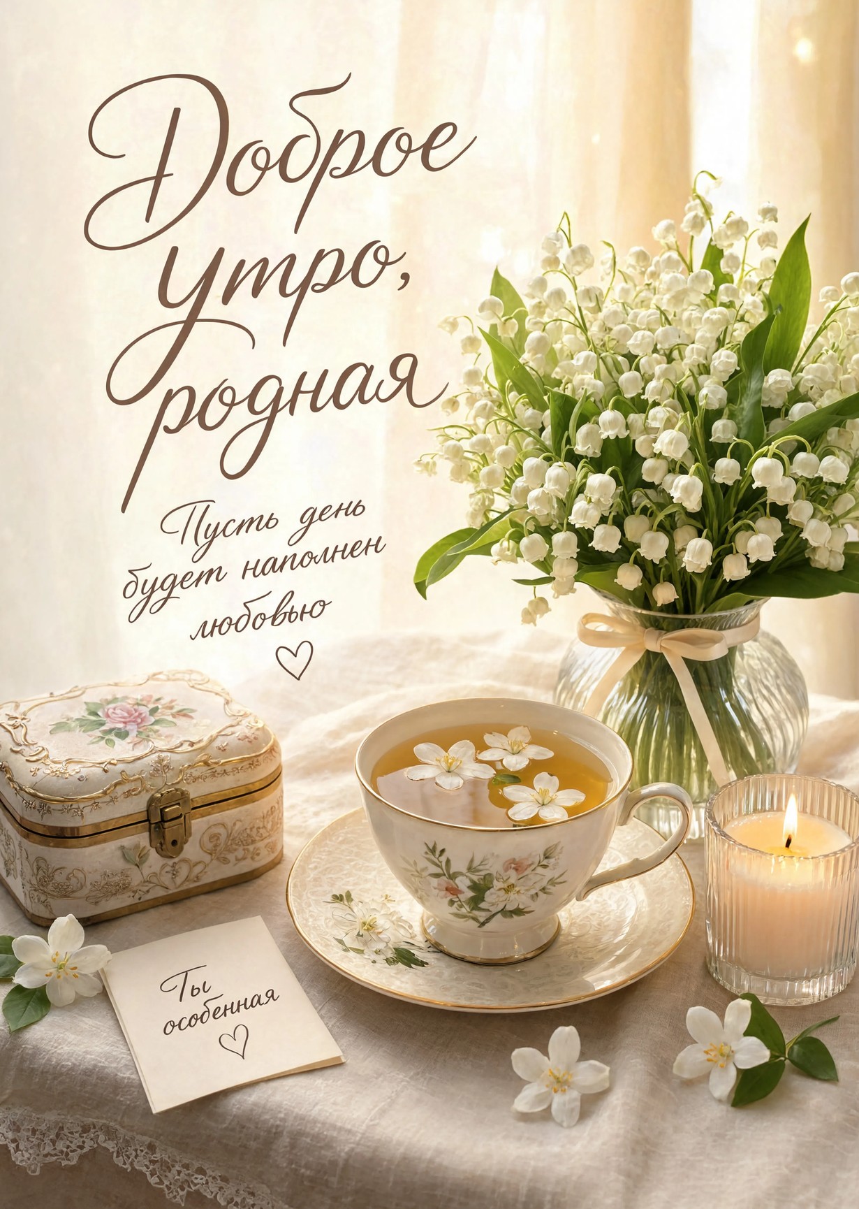 Открытка С Добрый Утром #154