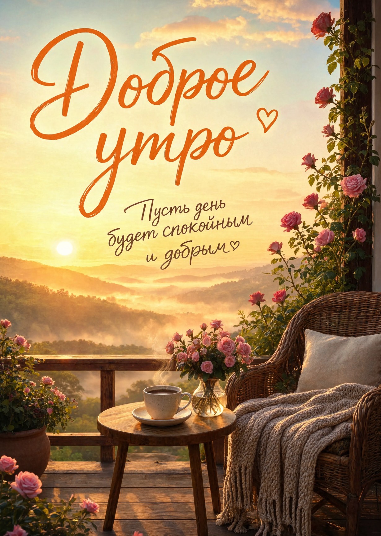 Открытка С Добрый Утром #166