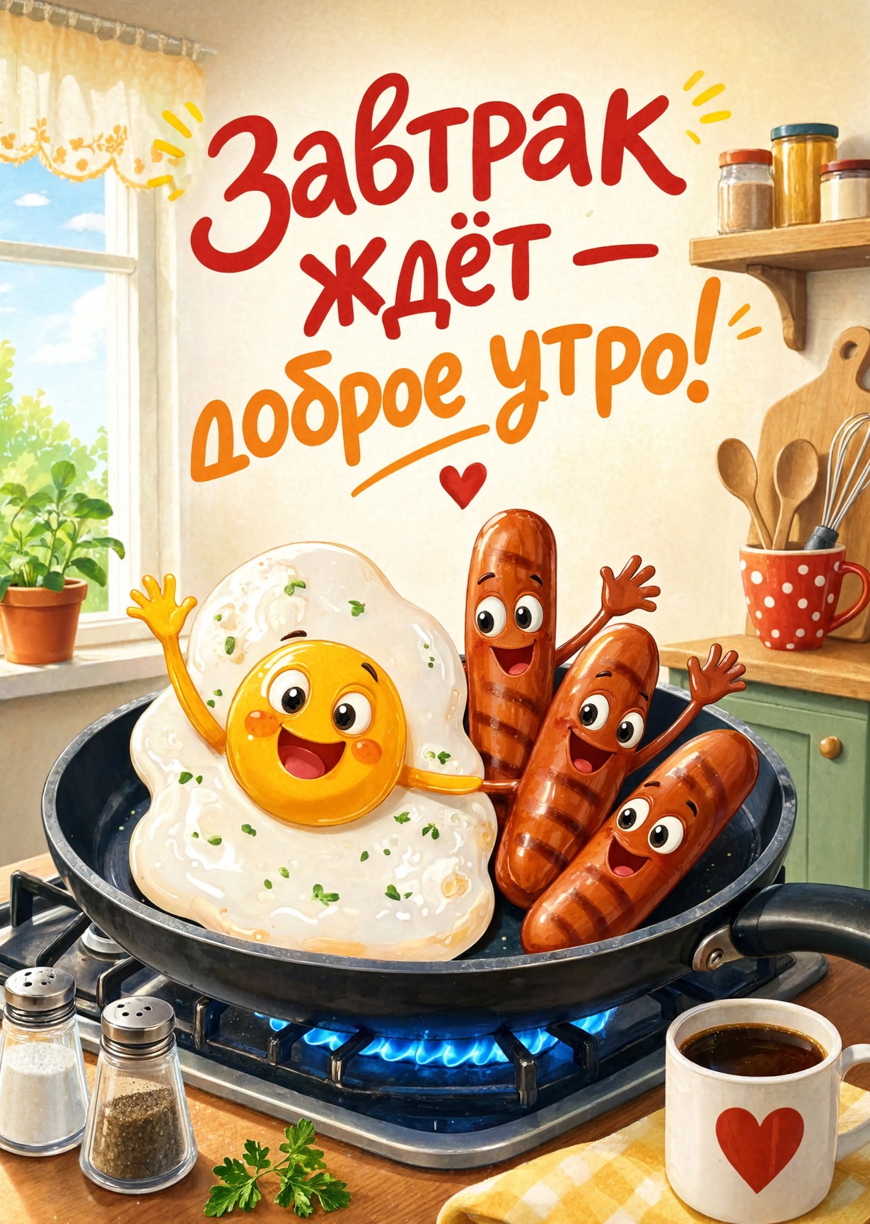 Открытка С Добрый Утром #164